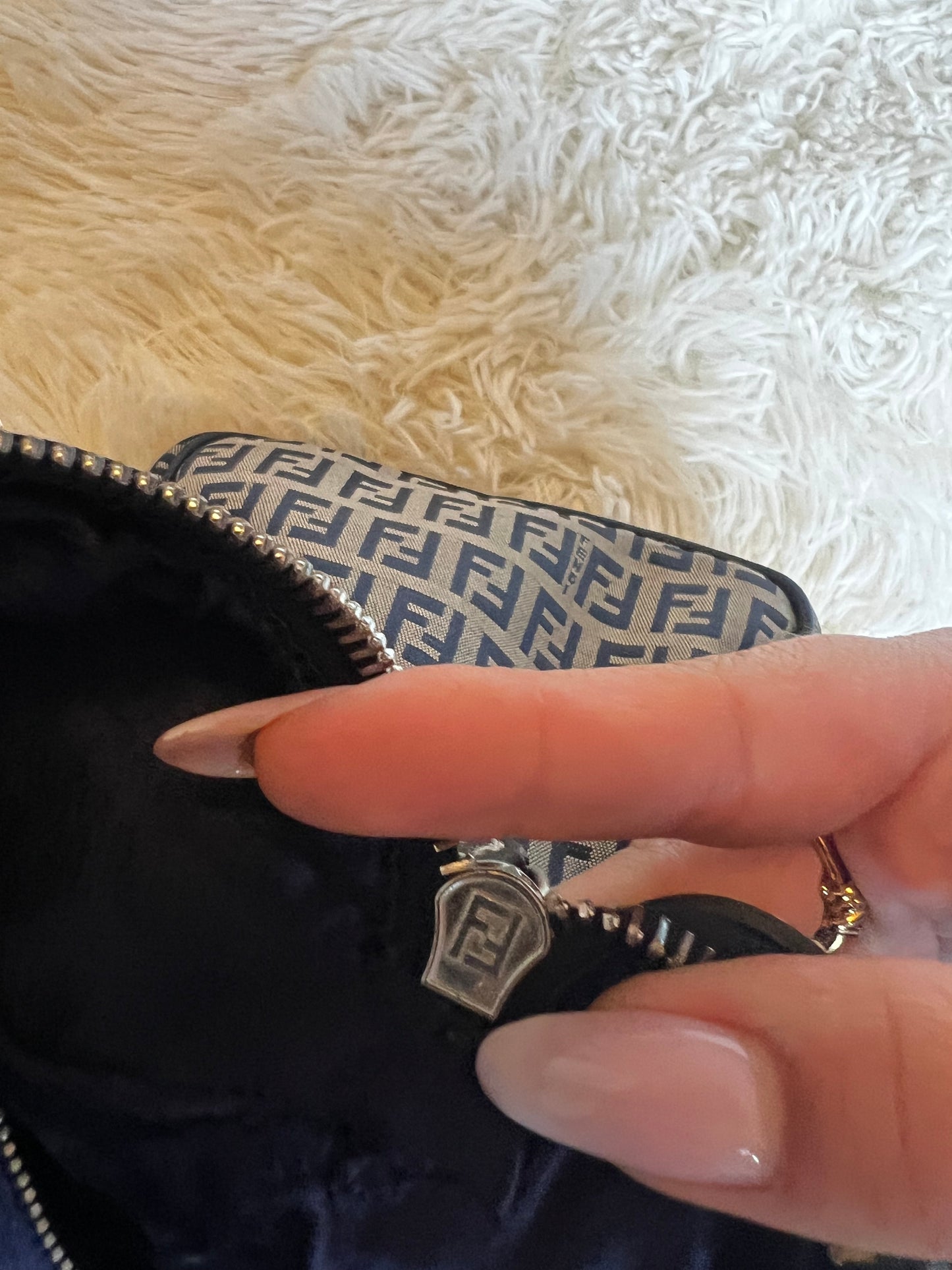 Bauletto Fendi zucchino