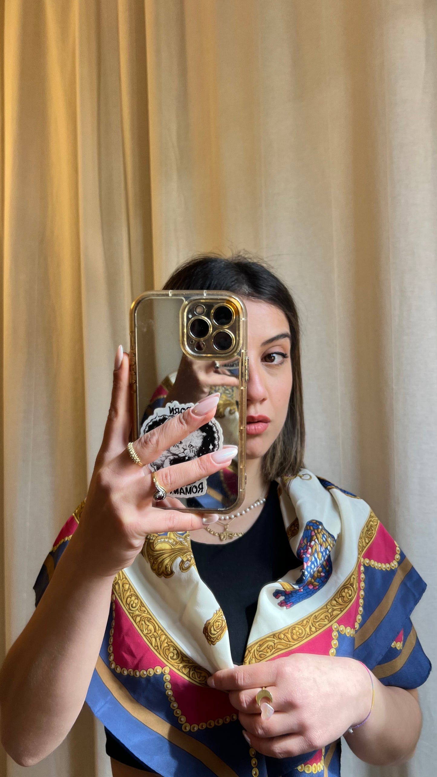 Foulard vintage in seta