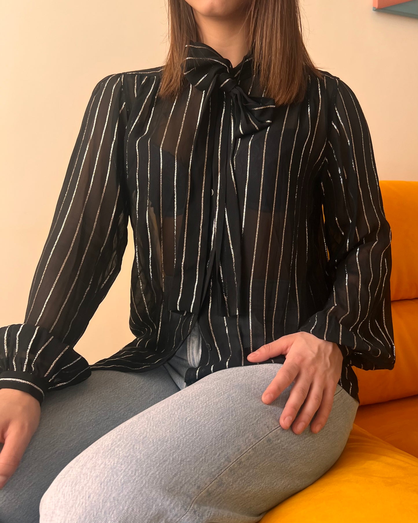 camicia Saint Laurent rive gauche
