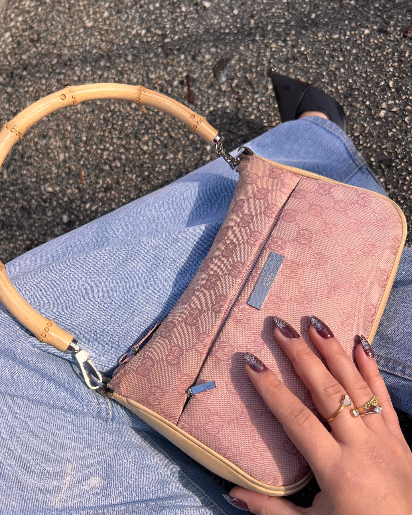 Baguette Gucci Bamboo vintage