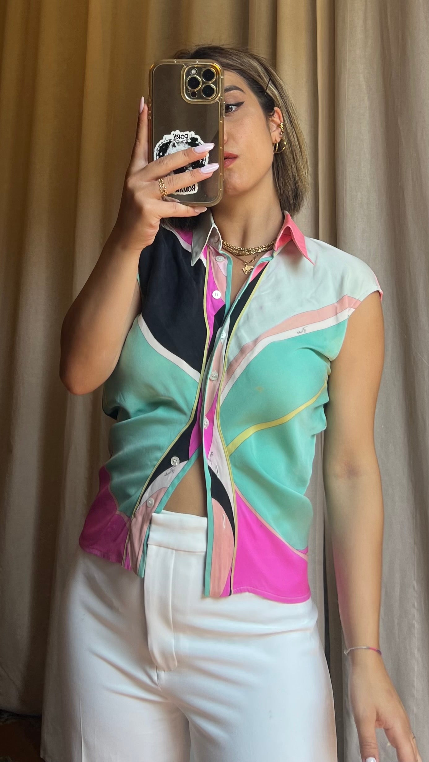 Camicia Emilio Pucci in seta