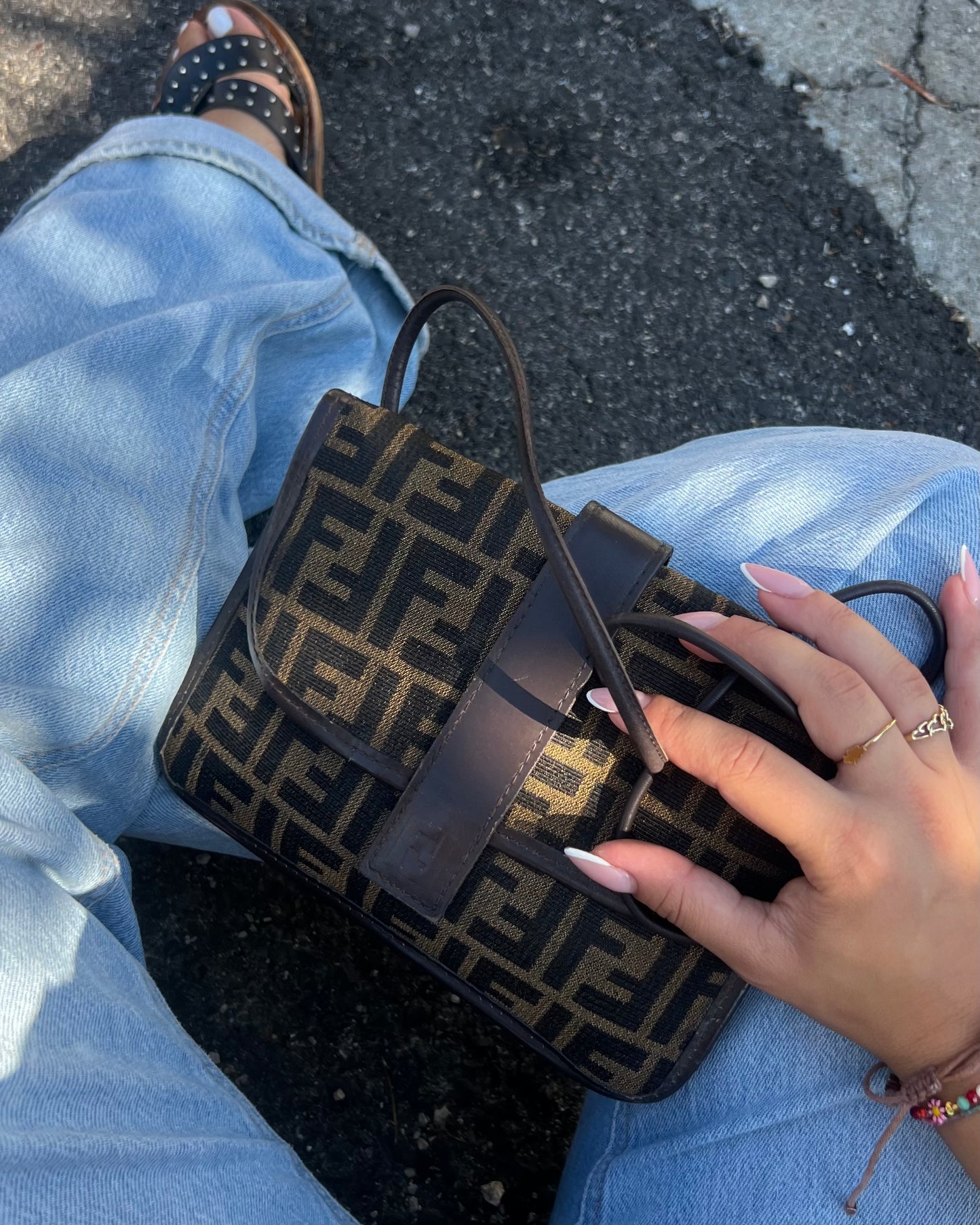 Borsa Fendi zucca
