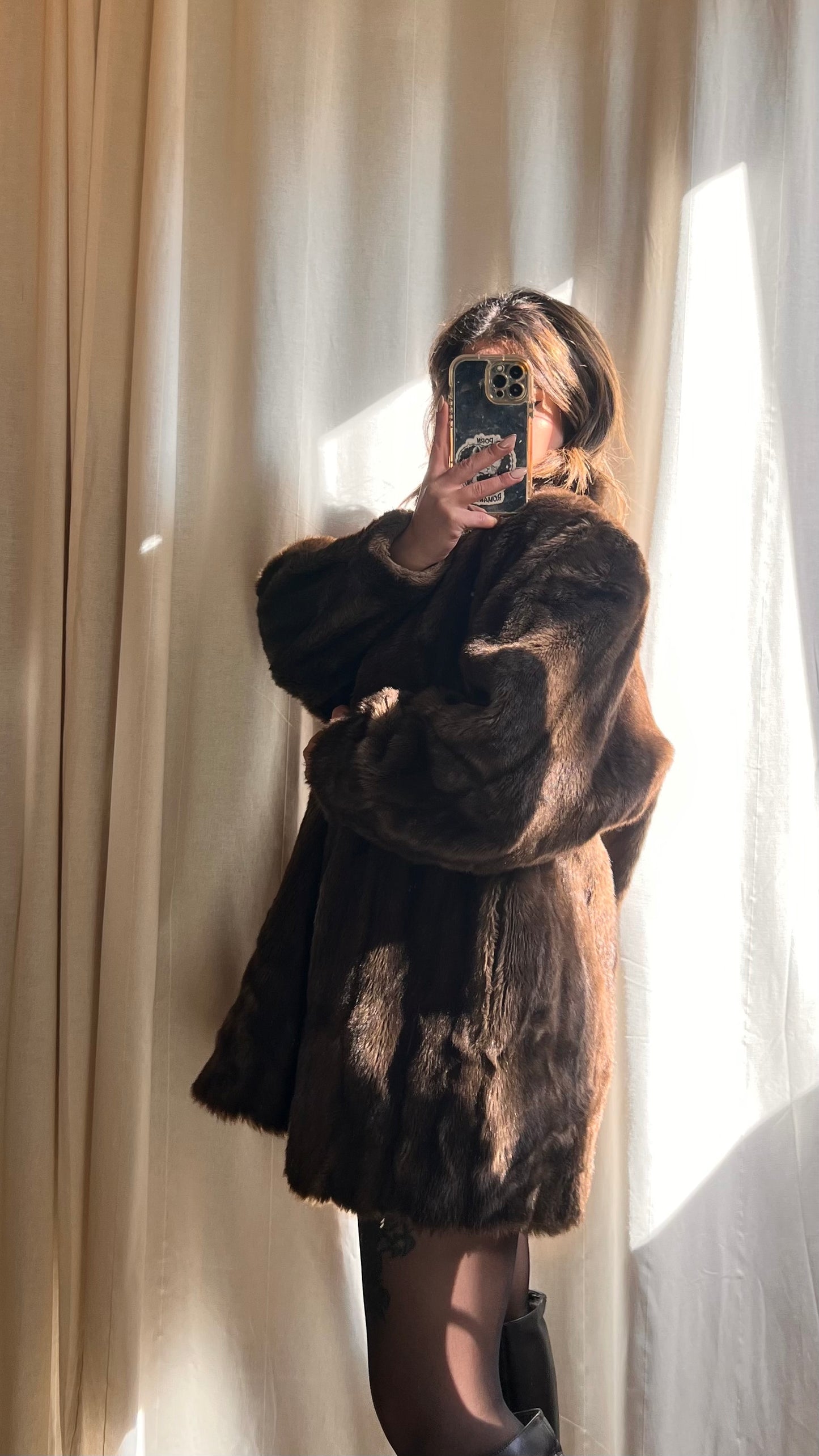 Eco pelliccia vintage