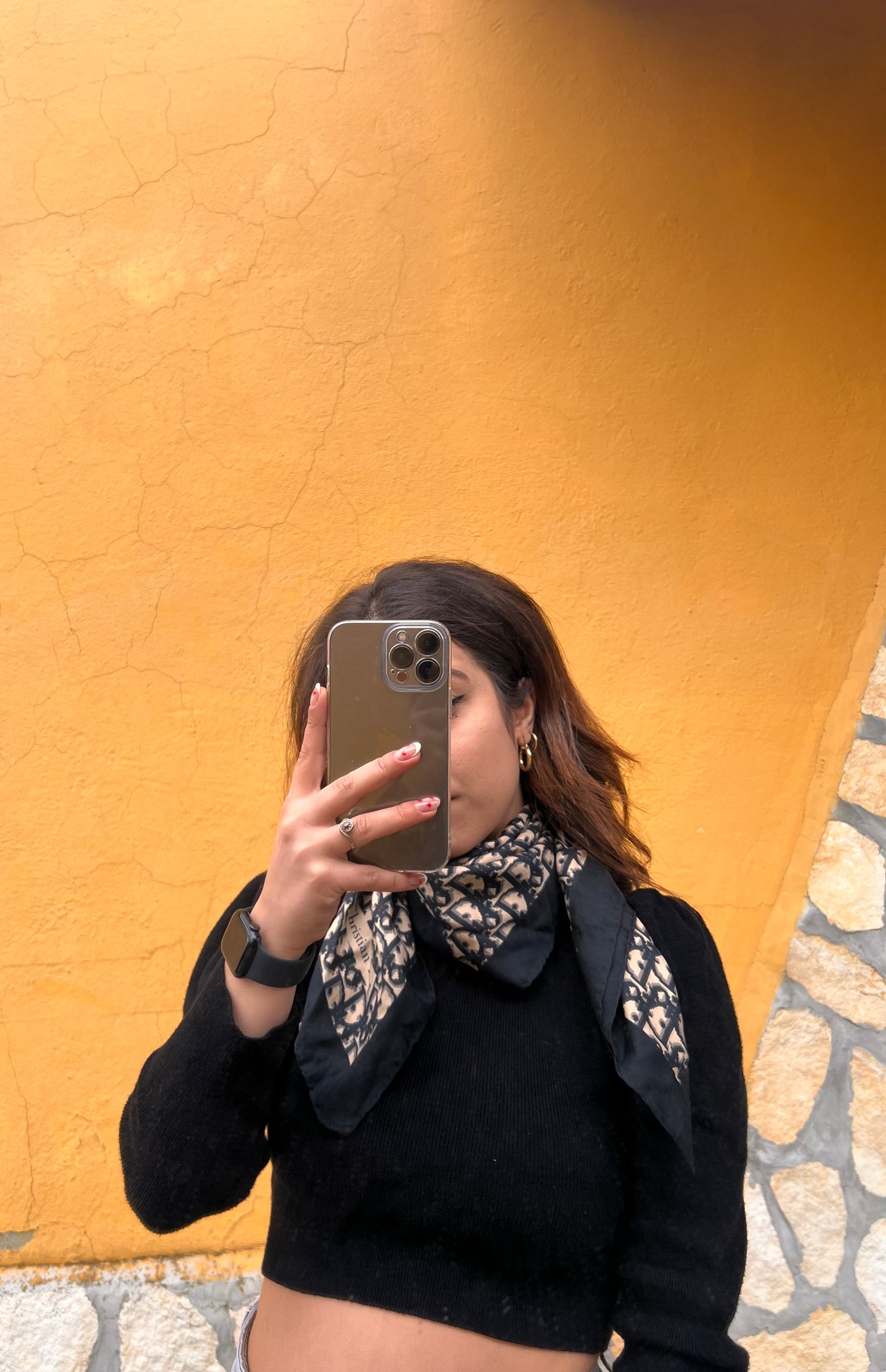 Foulard Dior vintage