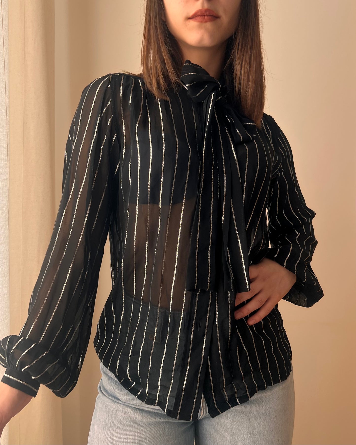 camicia Saint Laurent rive gauche