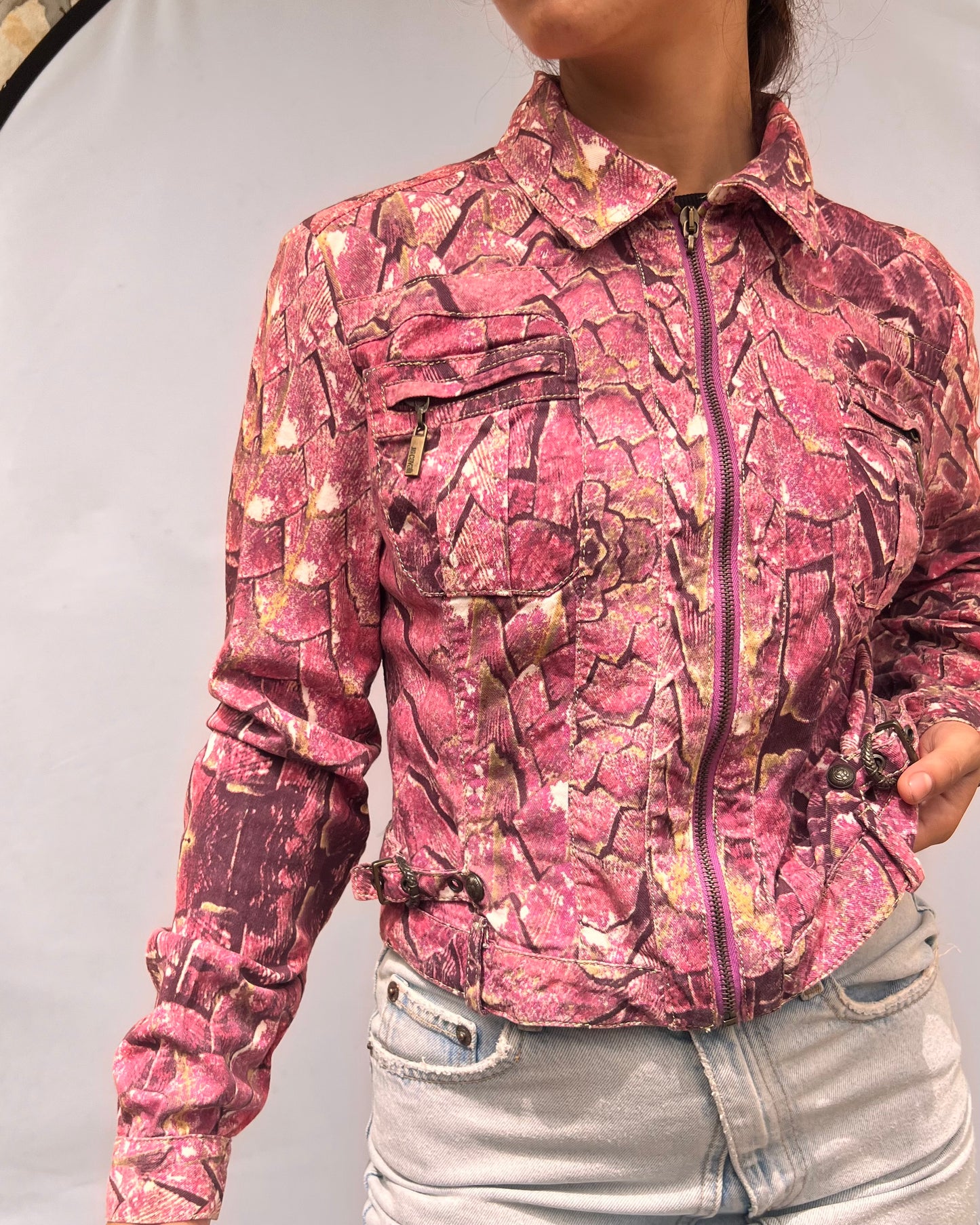 Giacca biker Cavalli