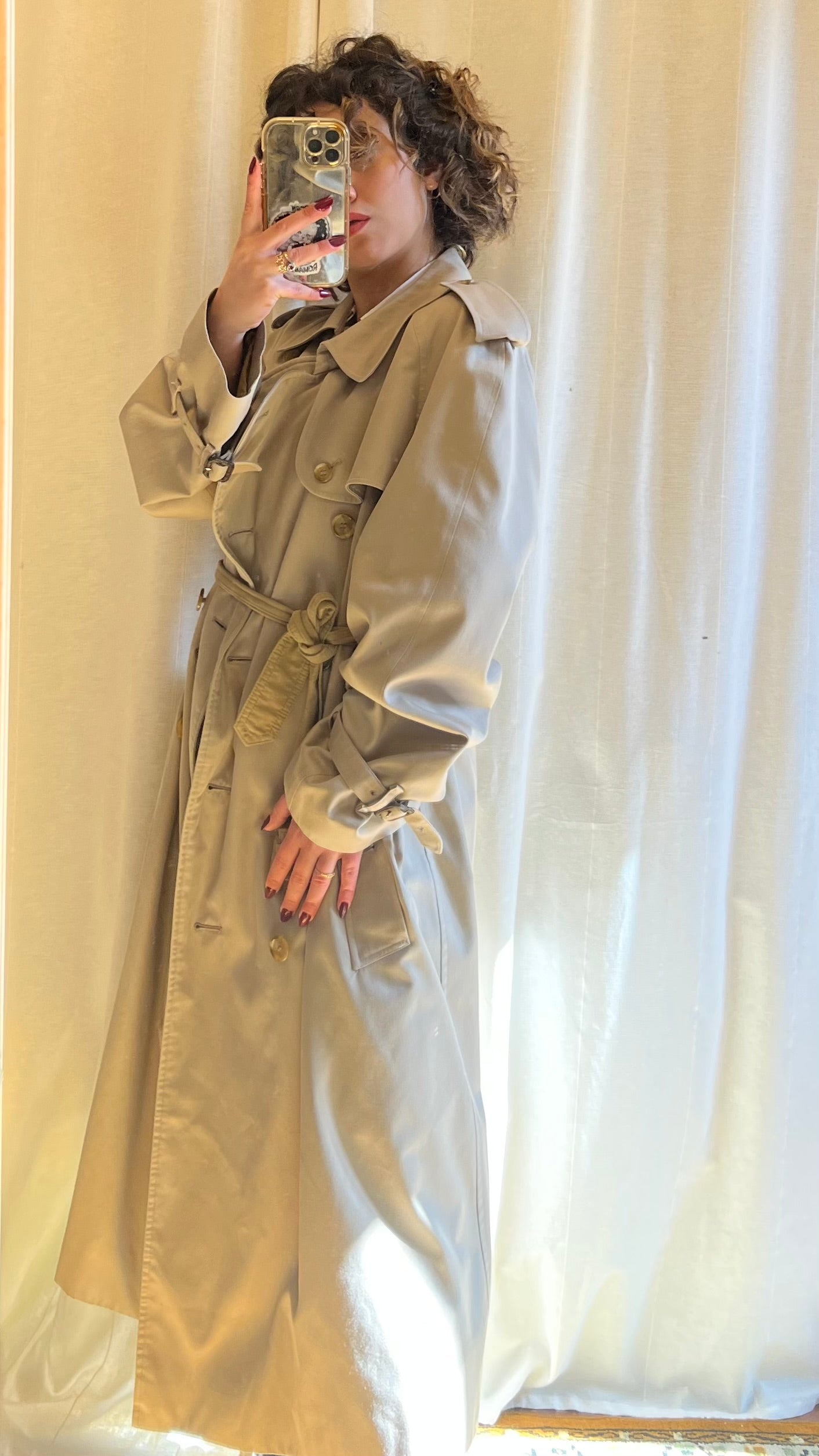 Trench Burberry doppio petto