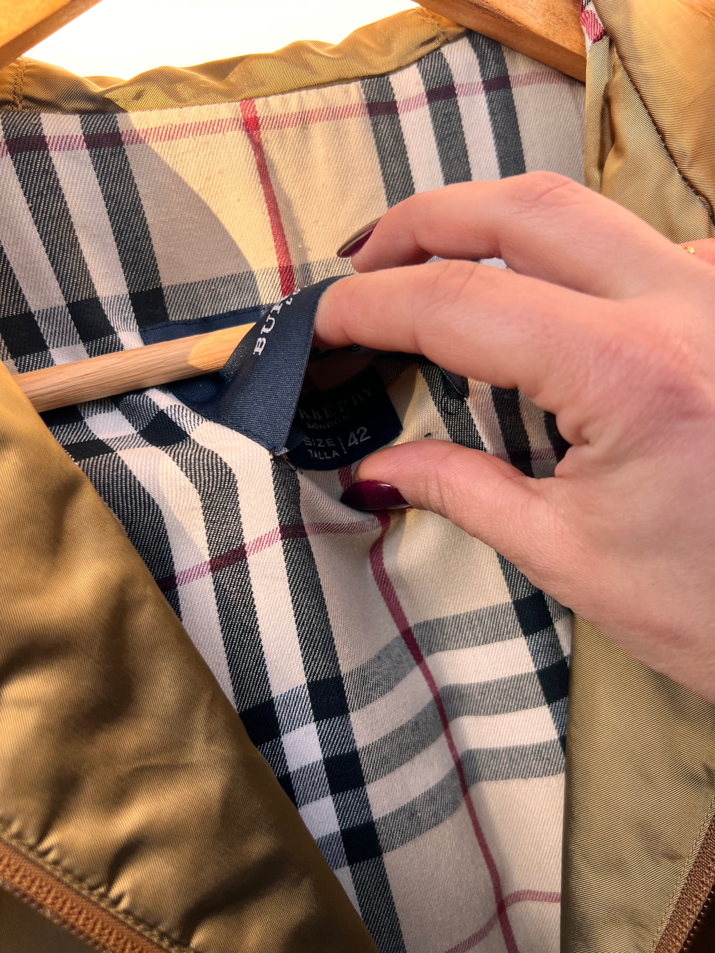 Piumino Burberry
