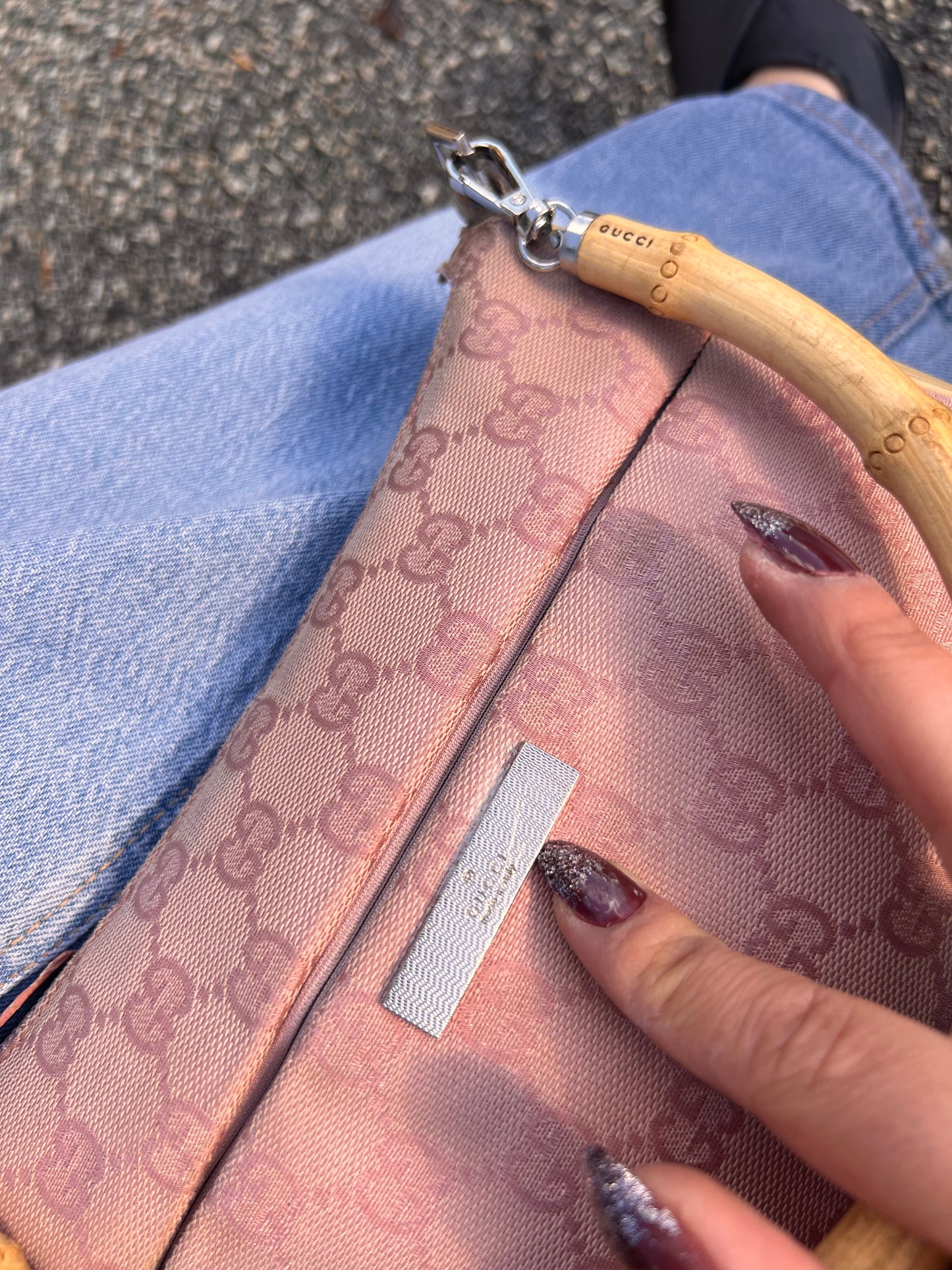 Baguette Gucci Bamboo vintage