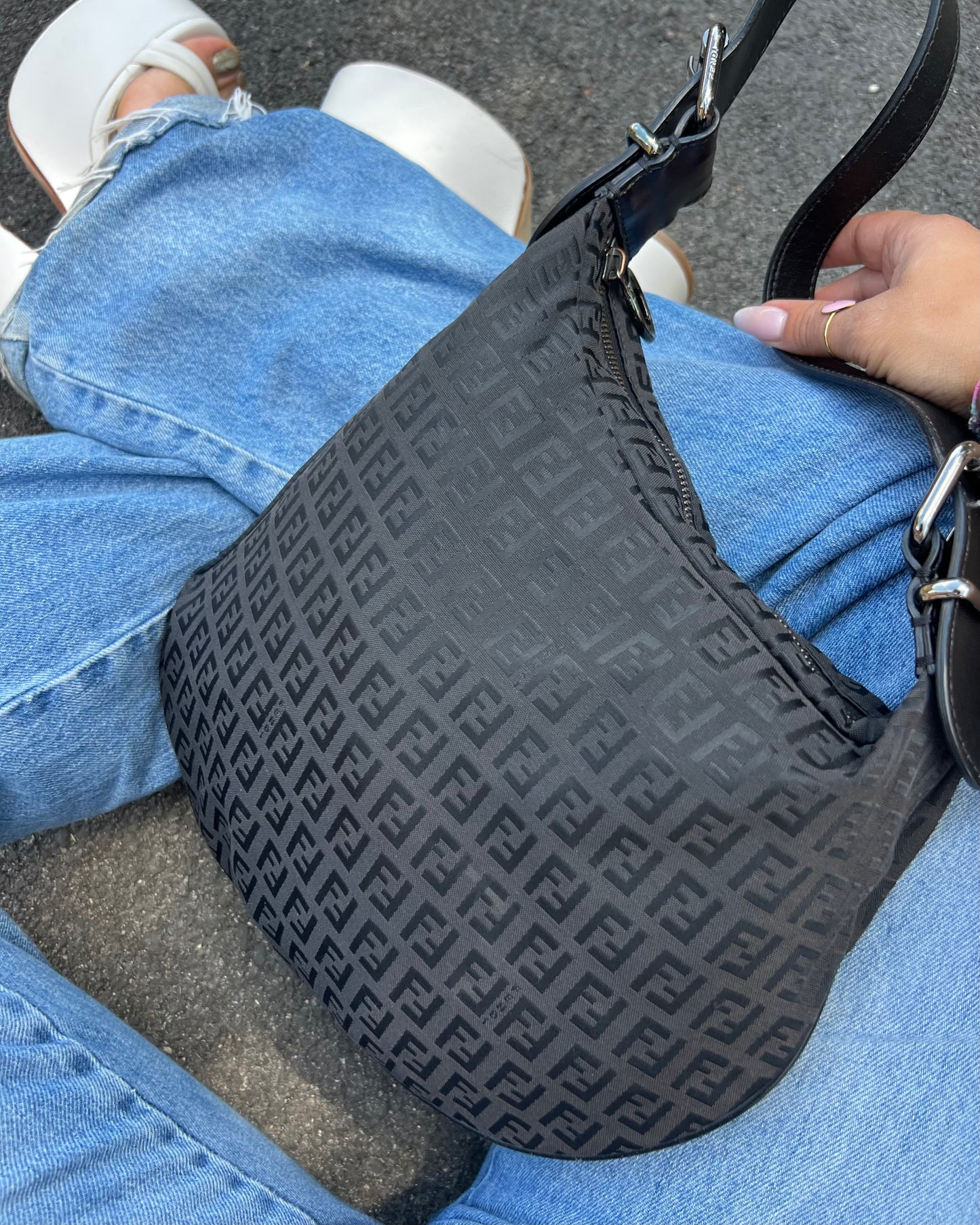 Fendi oyster bag