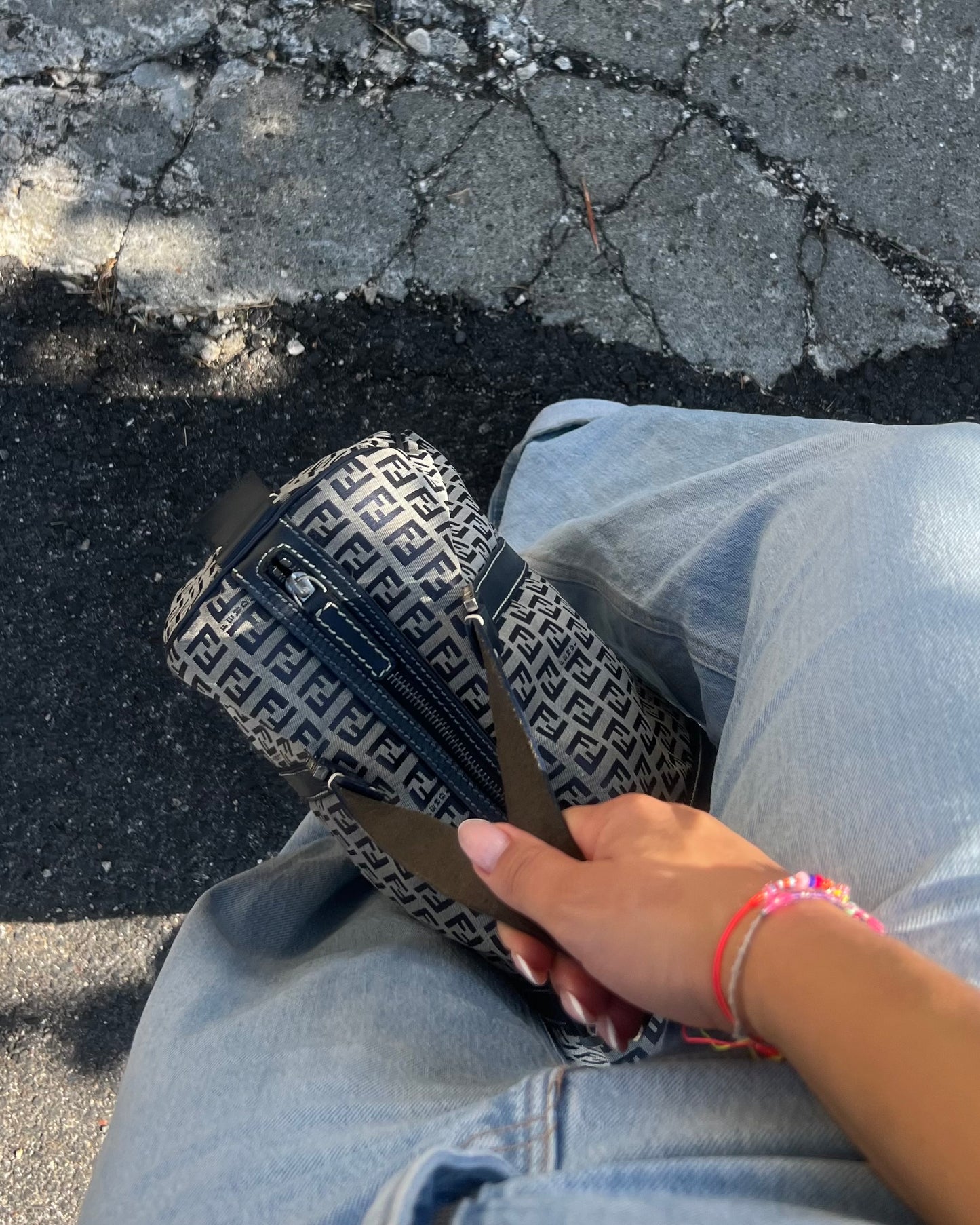 Bauletto Fendi zucchino
