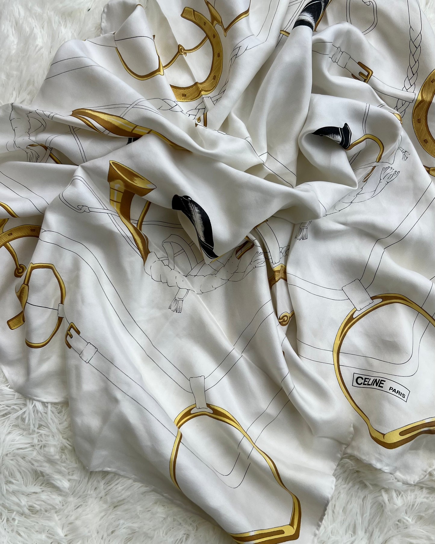 Foulard Celine vintage