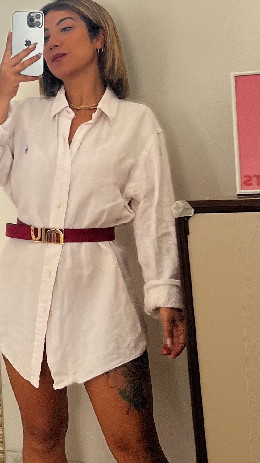 Maxi camicia Ralph Lauren