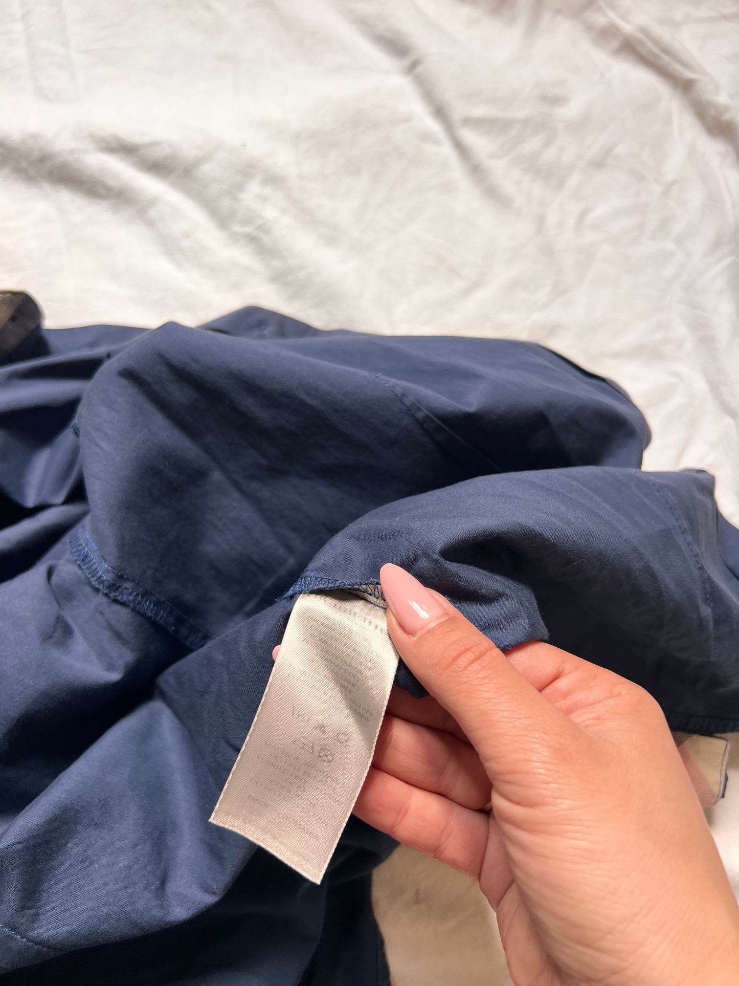 Camicia Burberry London - Blu Navy con Dettagli Nova Check