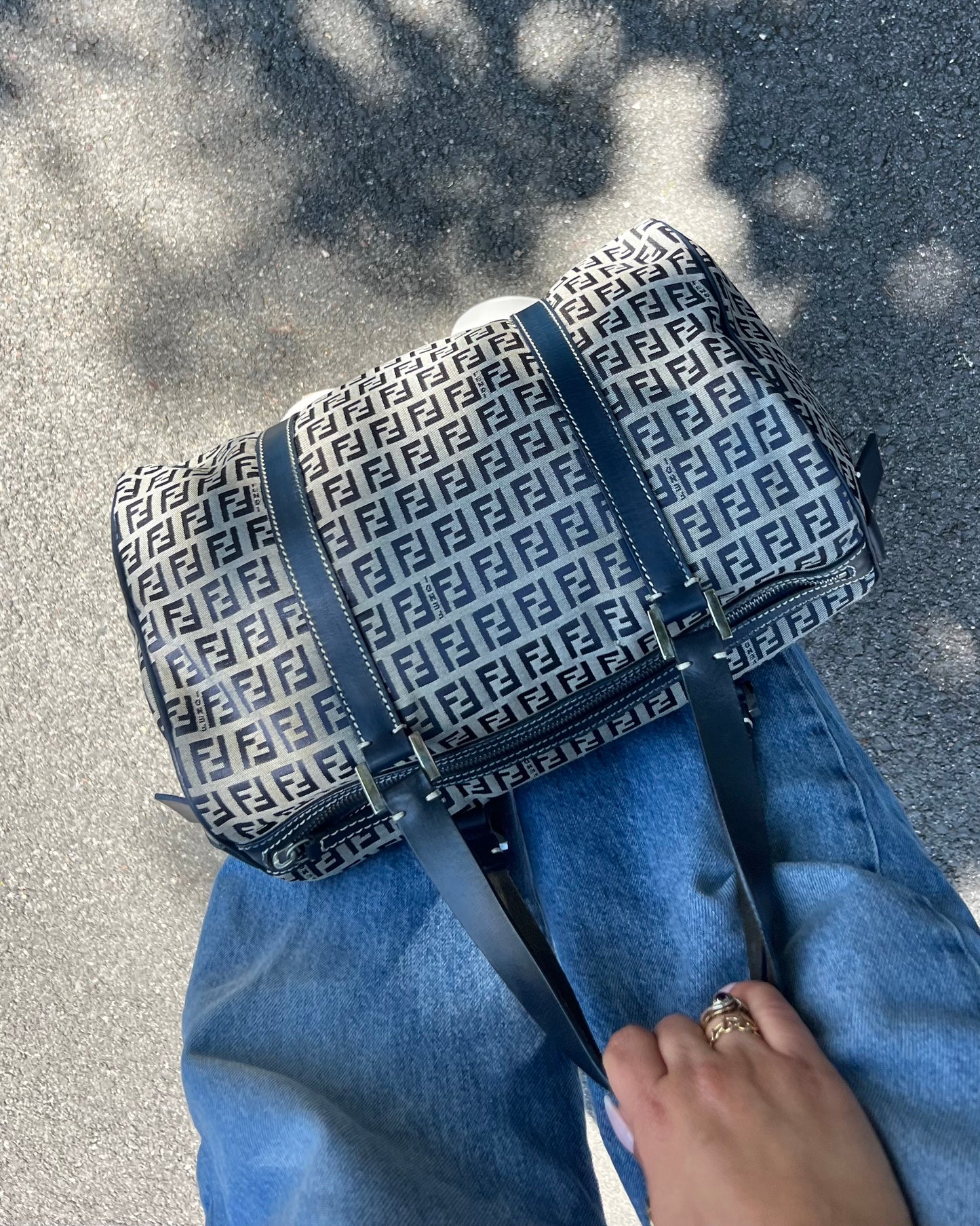 Bauletto Fendi zucchino