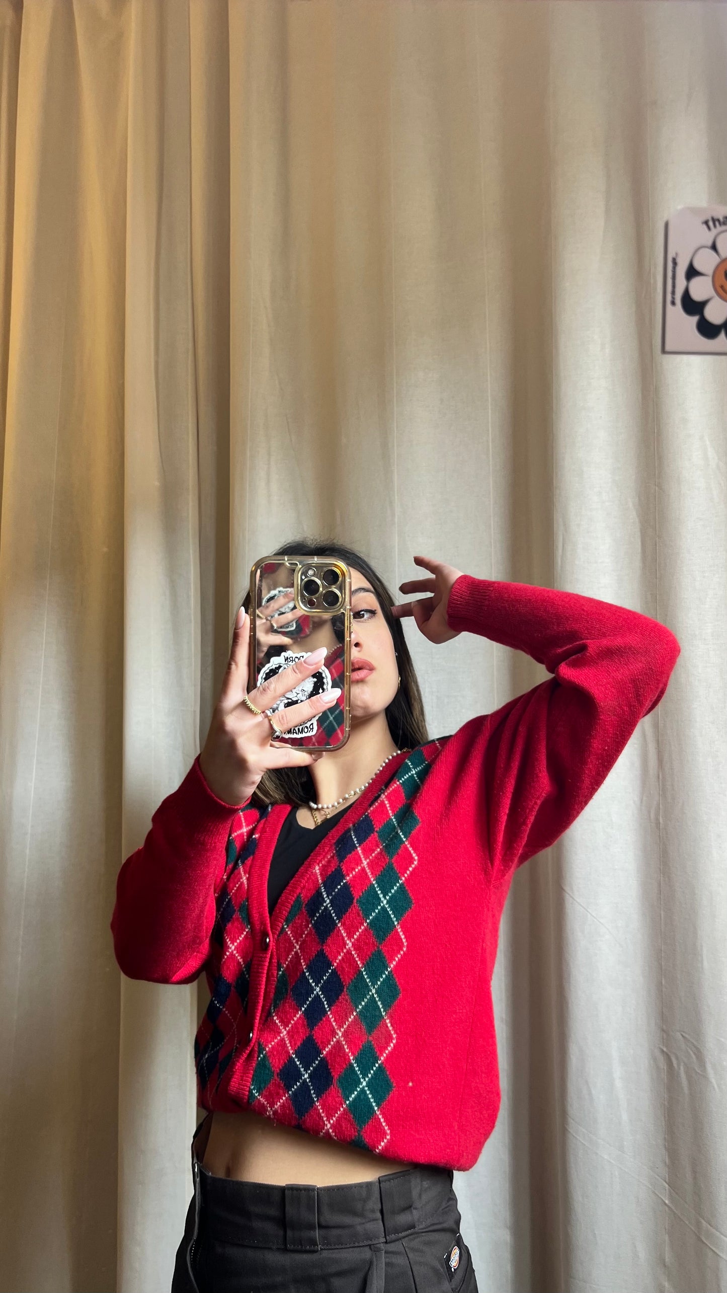 Cardigan Burberry vintage