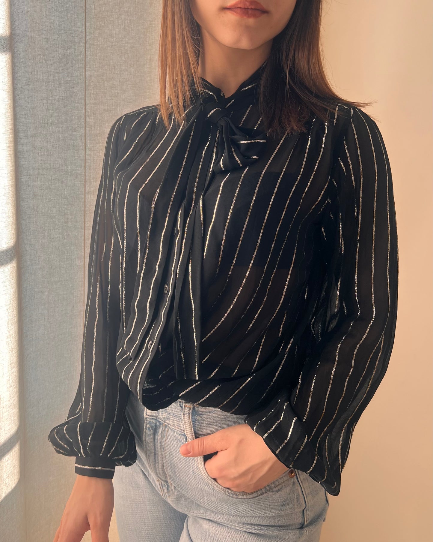 camicia Saint Laurent rive gauche