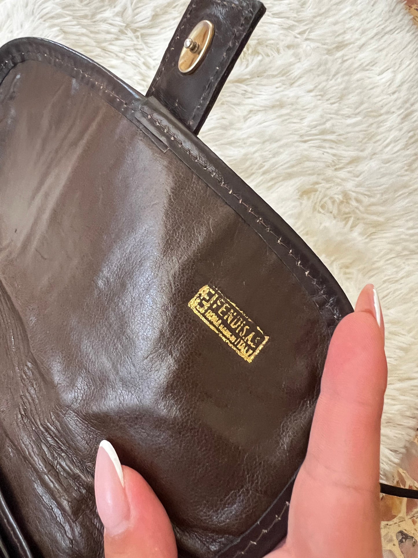Borsa Fendi zucca
