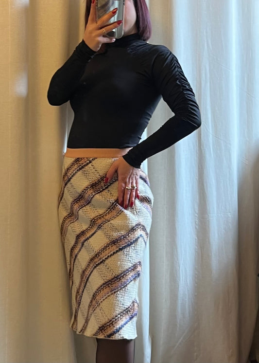 Gonna Miu Miu in lana vergine