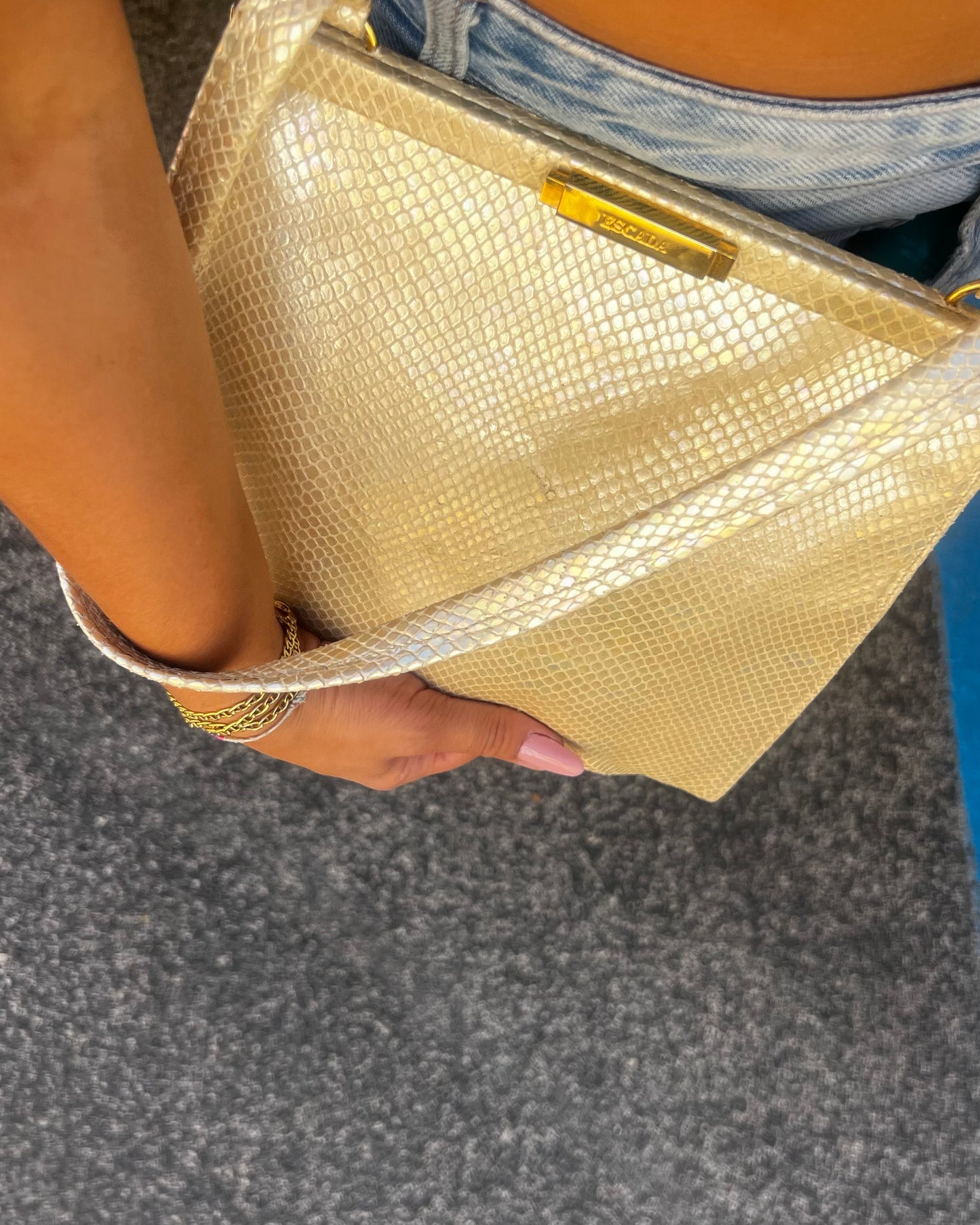 Borsa Escada in pitone