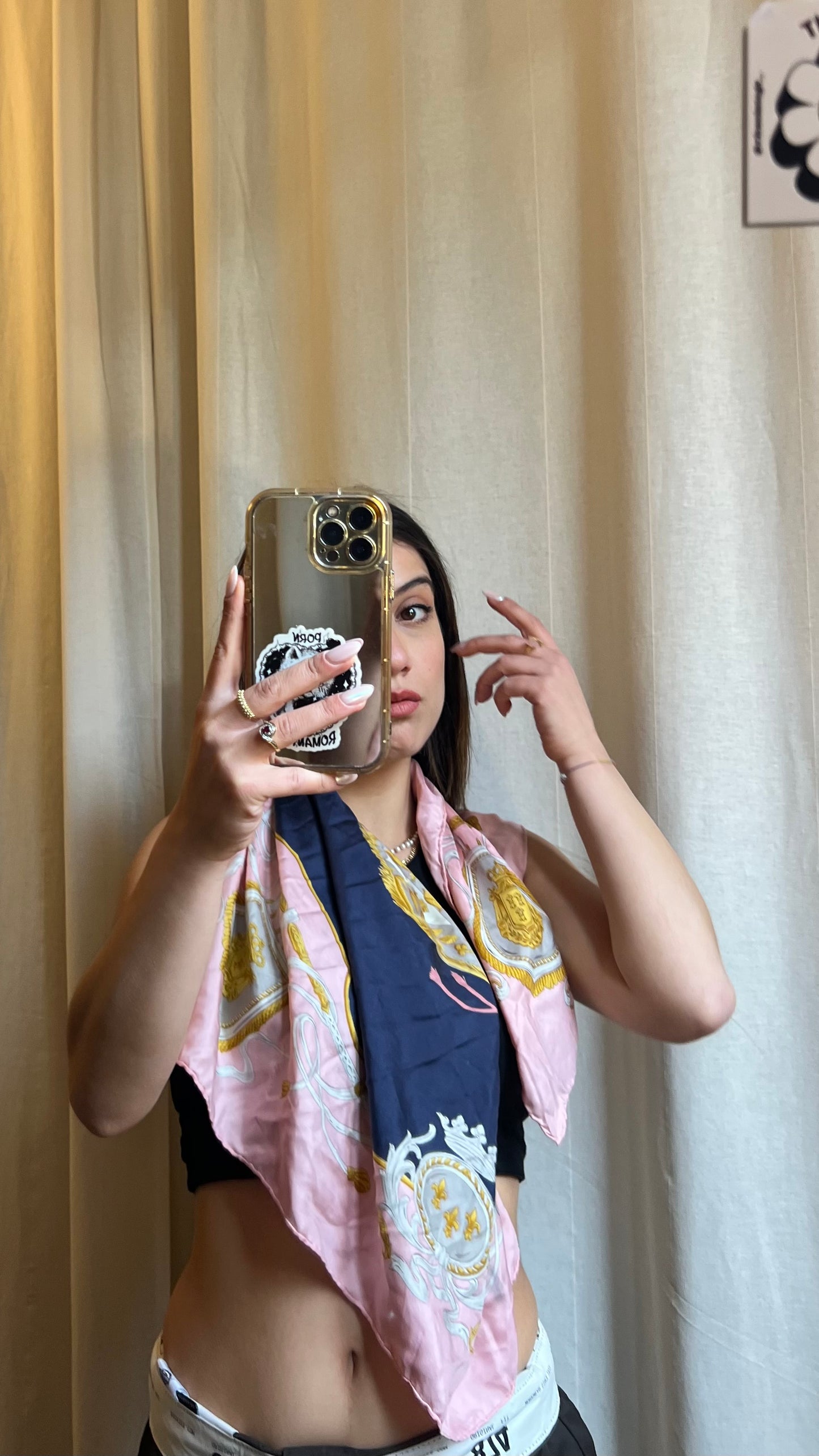Foulard vintage in seta