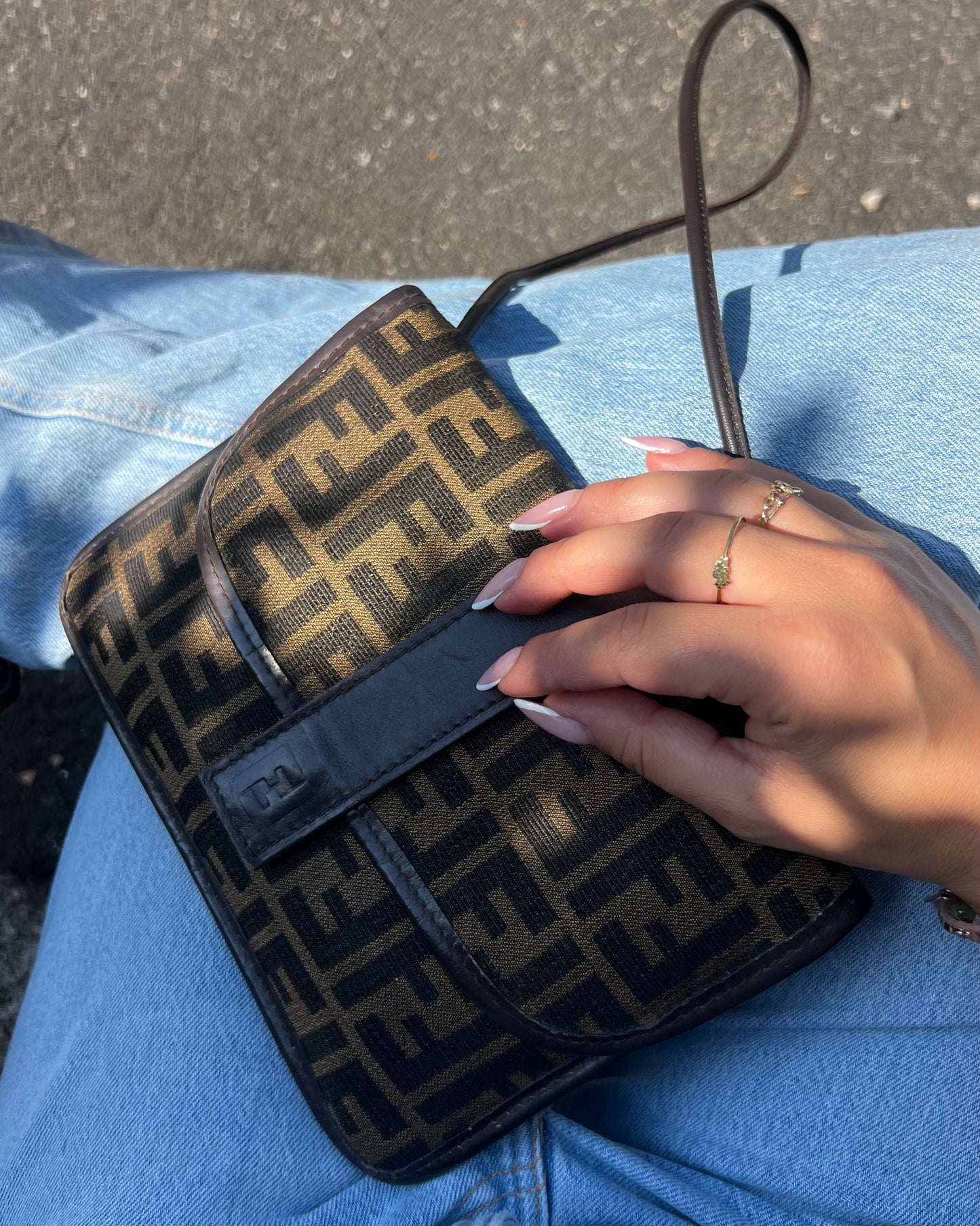 Borsa Fendi zucca