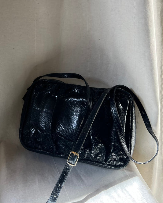 Borsa Camera Bag in Pitone