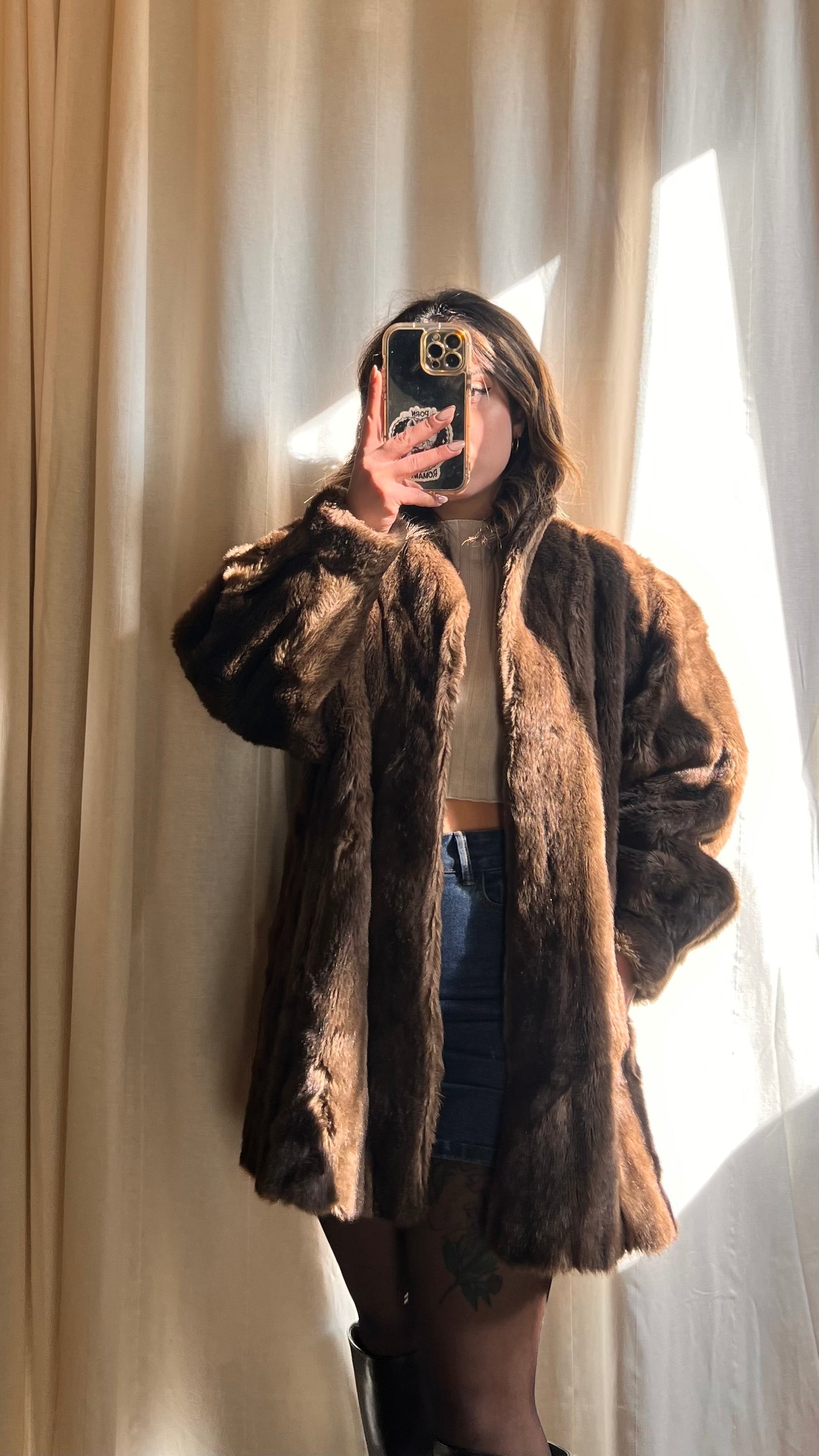Eco pelliccia vintage