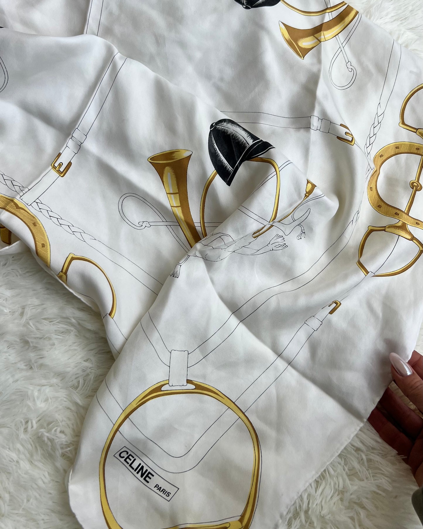Foulard Celine vintage