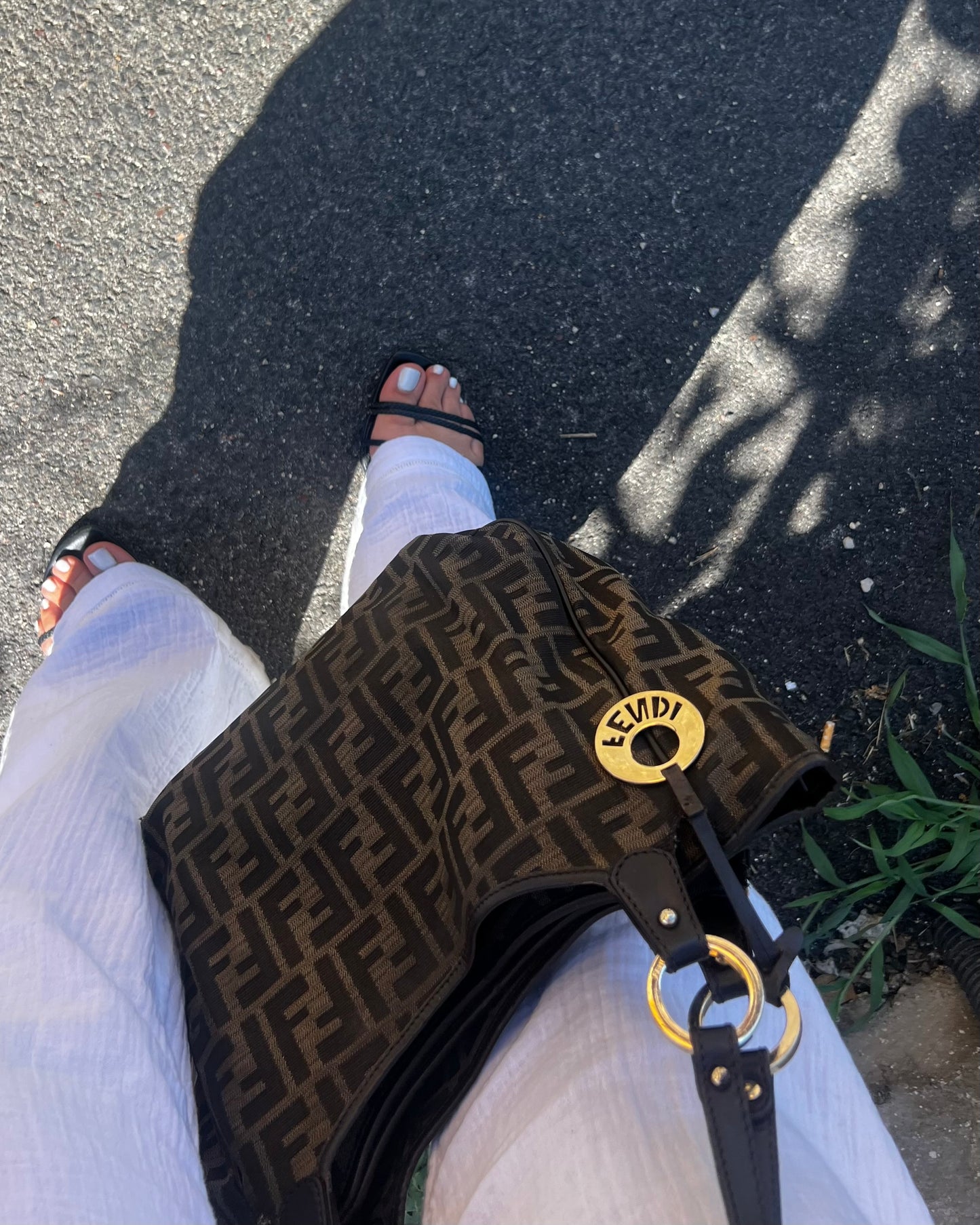 Borsa Fendi zucca