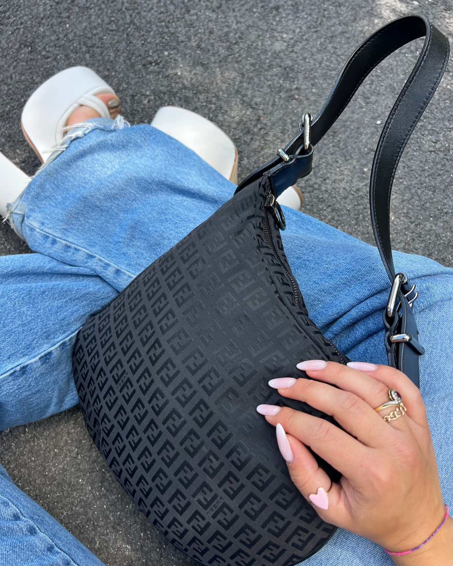 Fendi oyster bag