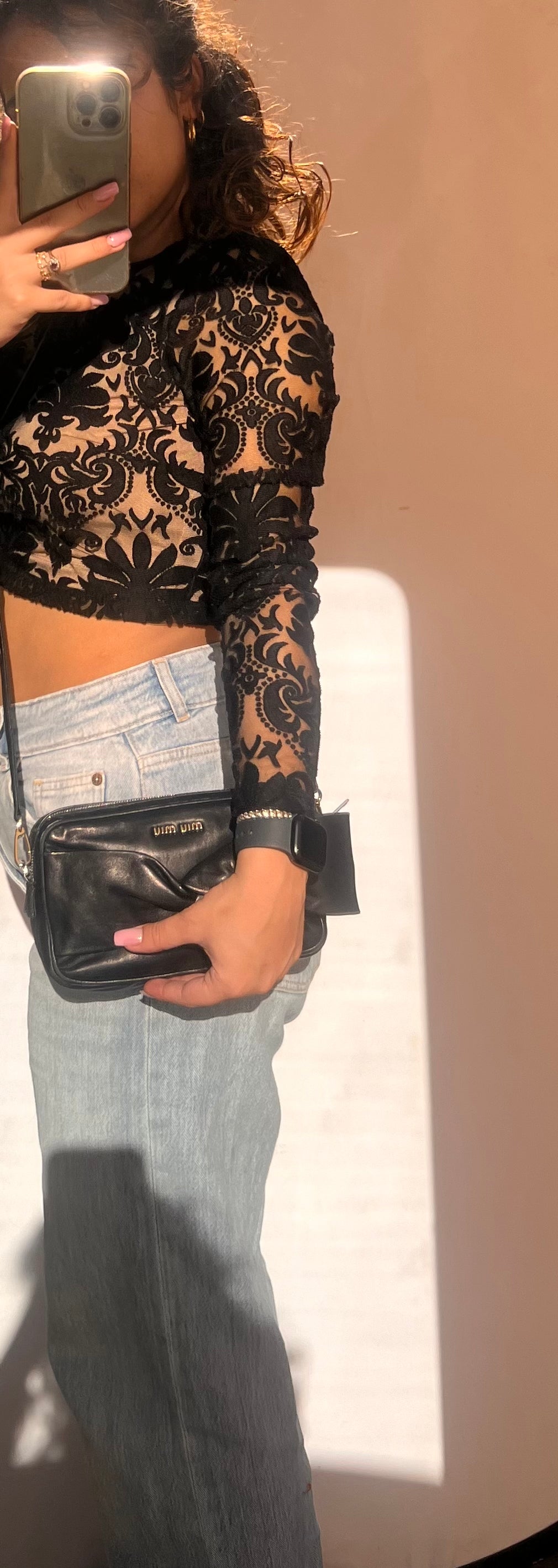Borsa a tracolla Miu Miu