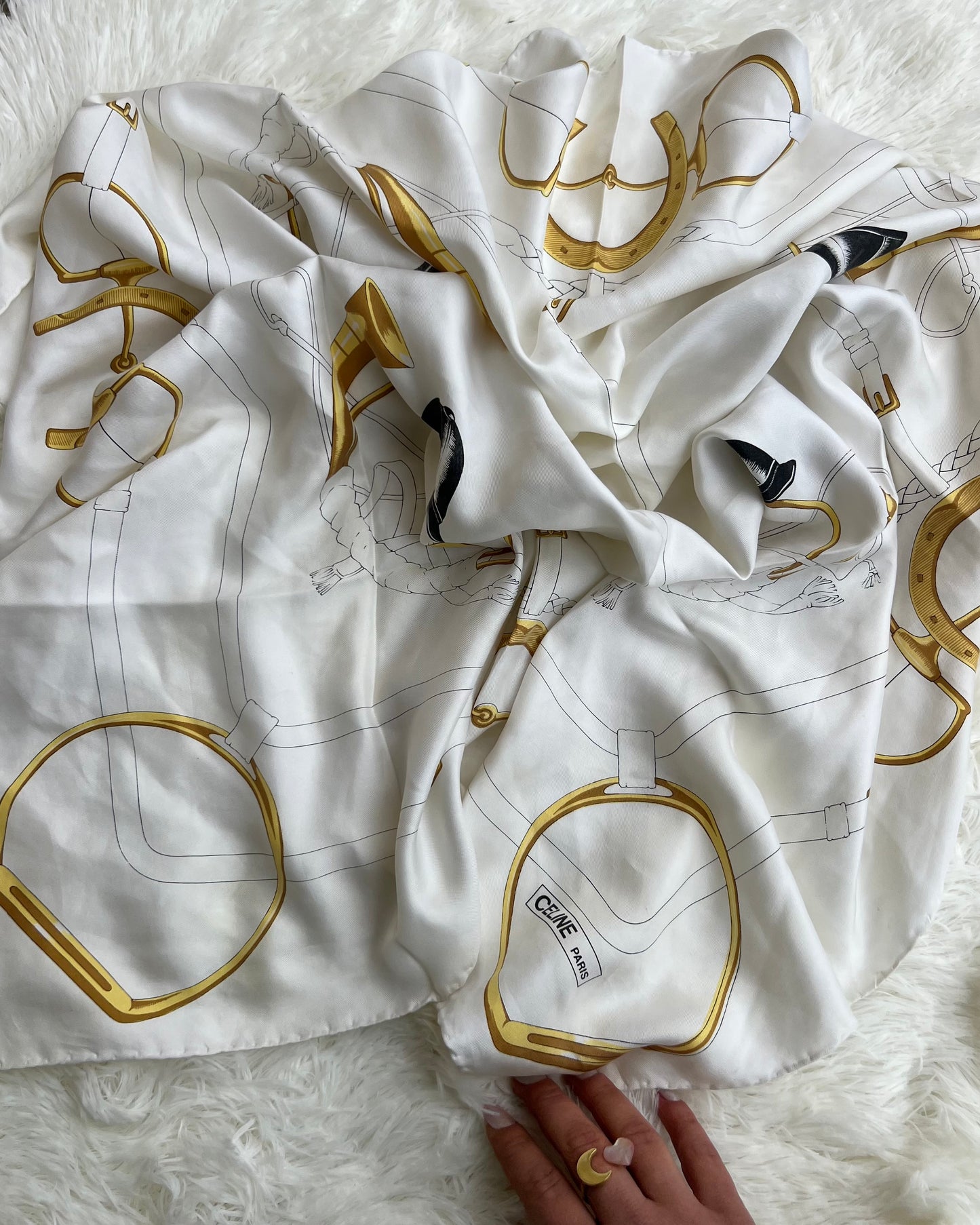 Foulard Celine vintage