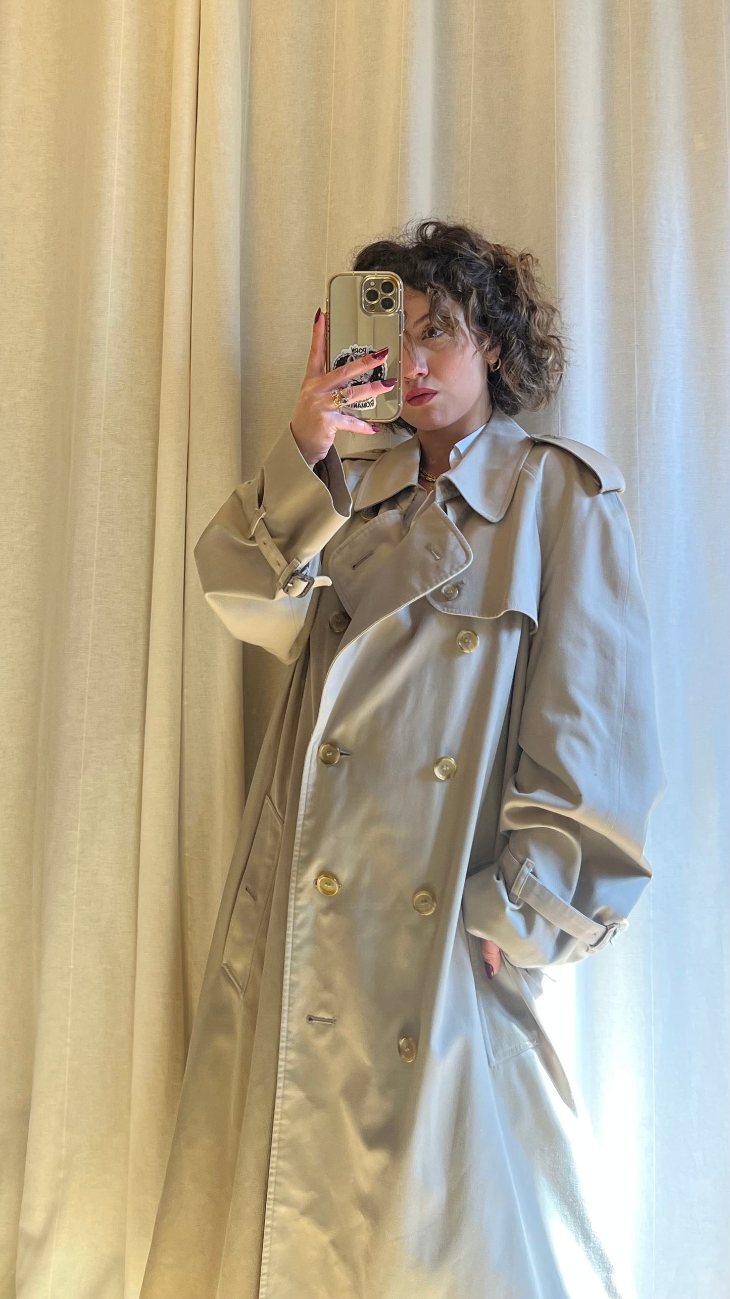 Trench Burberry doppio petto