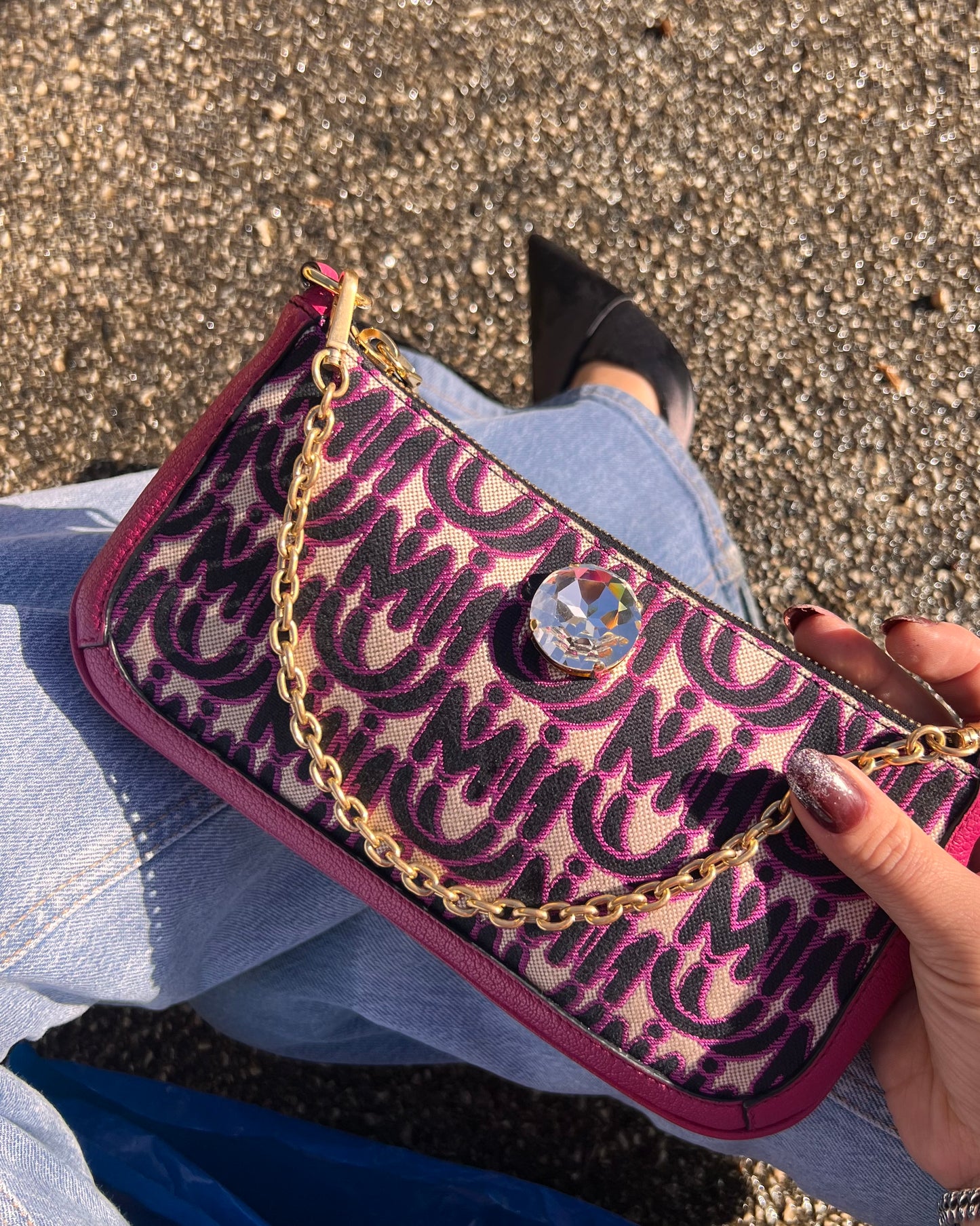 Borsa Miu Miu monogram