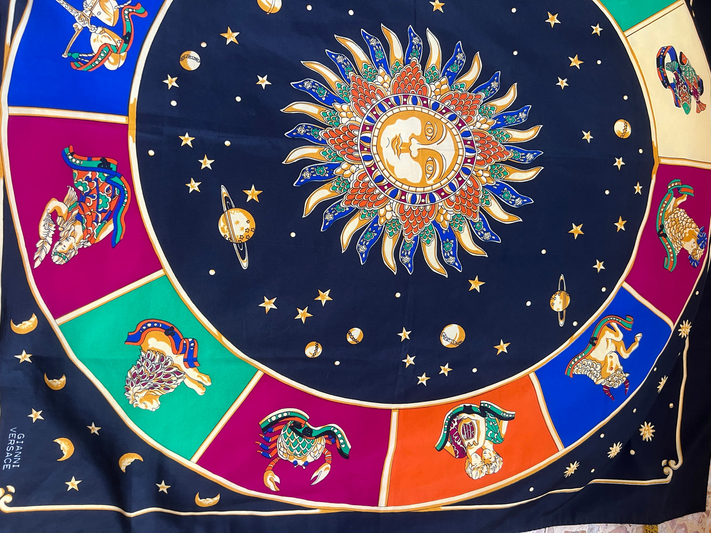 Maxi foulard Gianni Versace