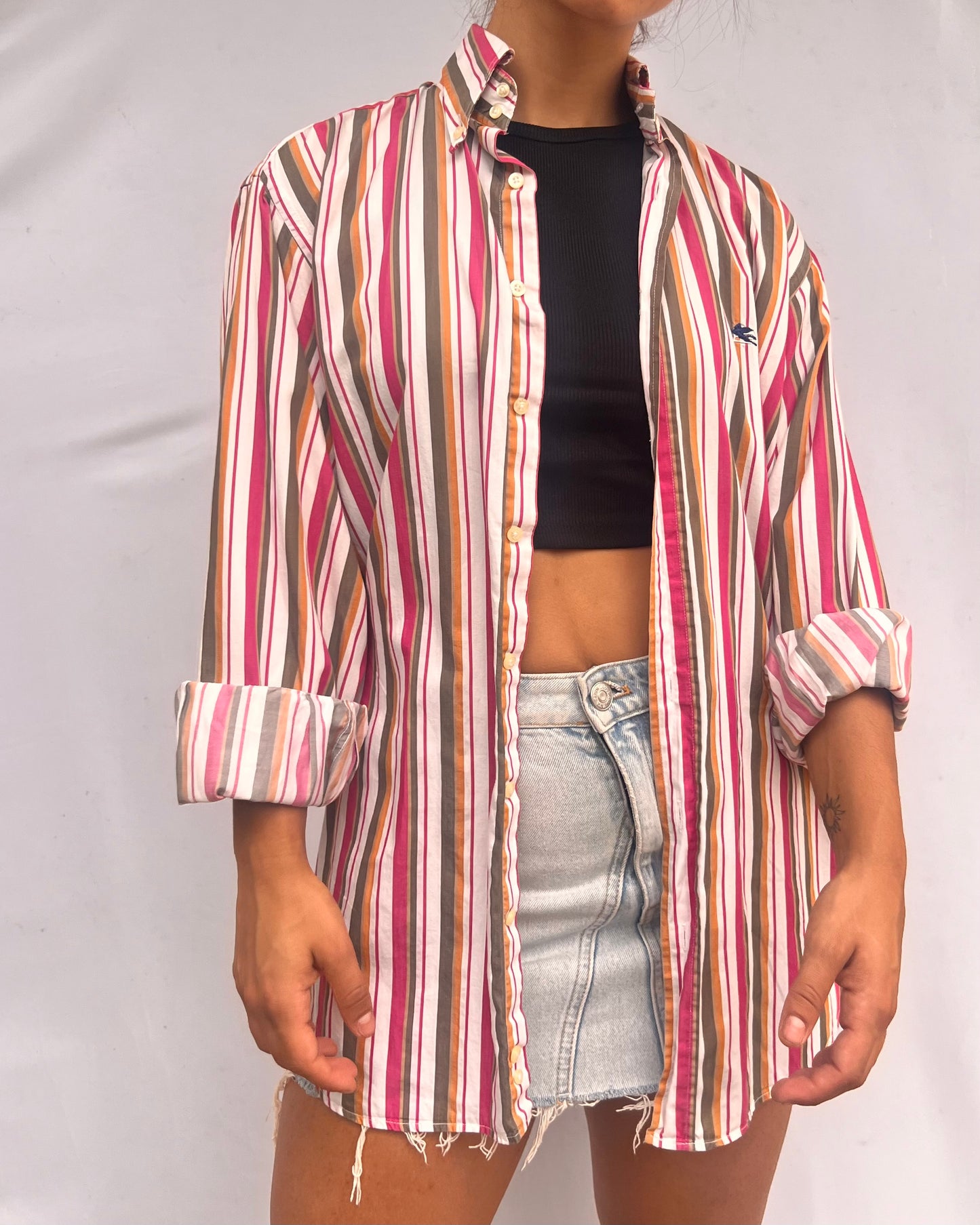 Maxi camicia etro