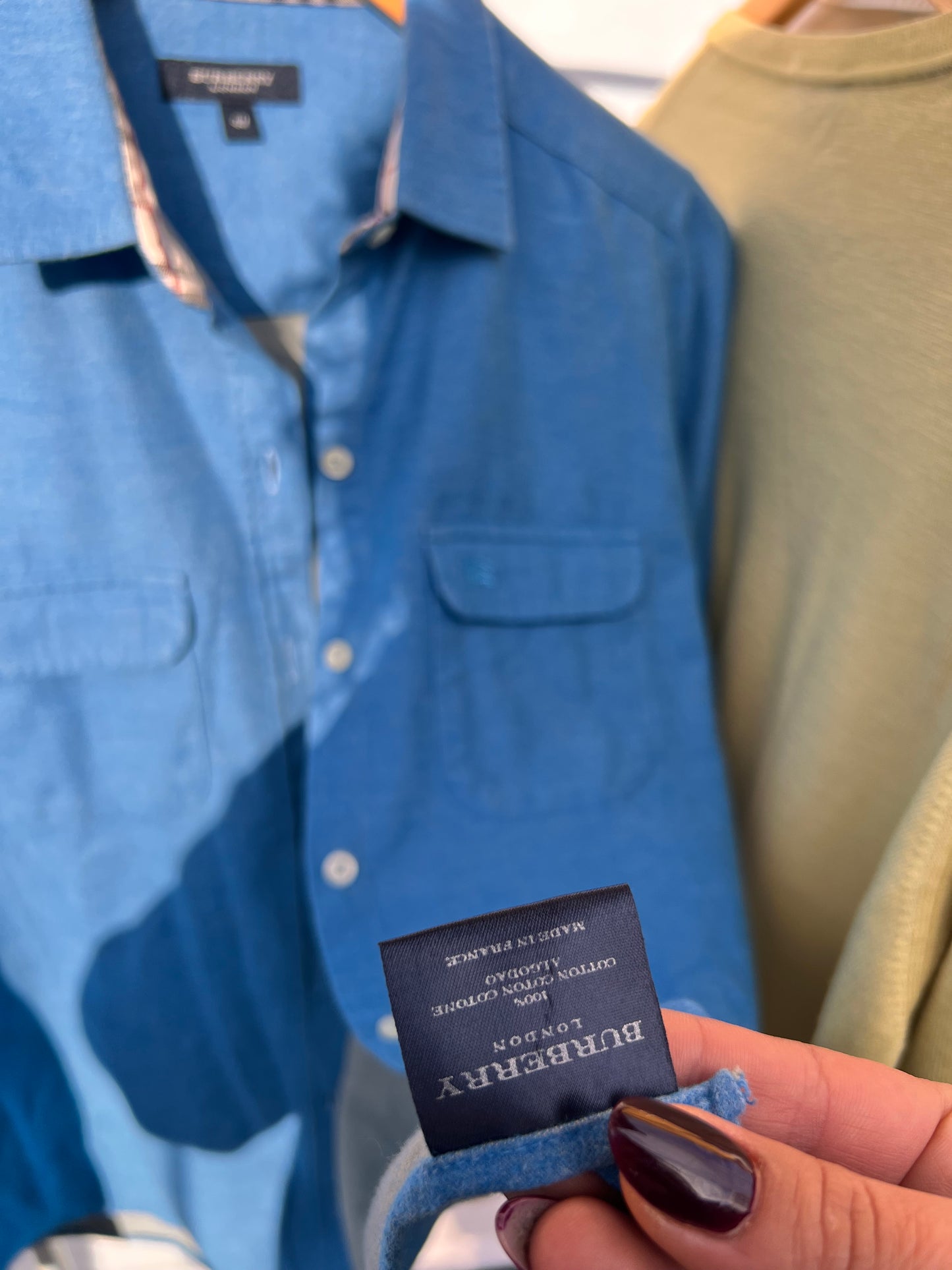 Camicia burberry