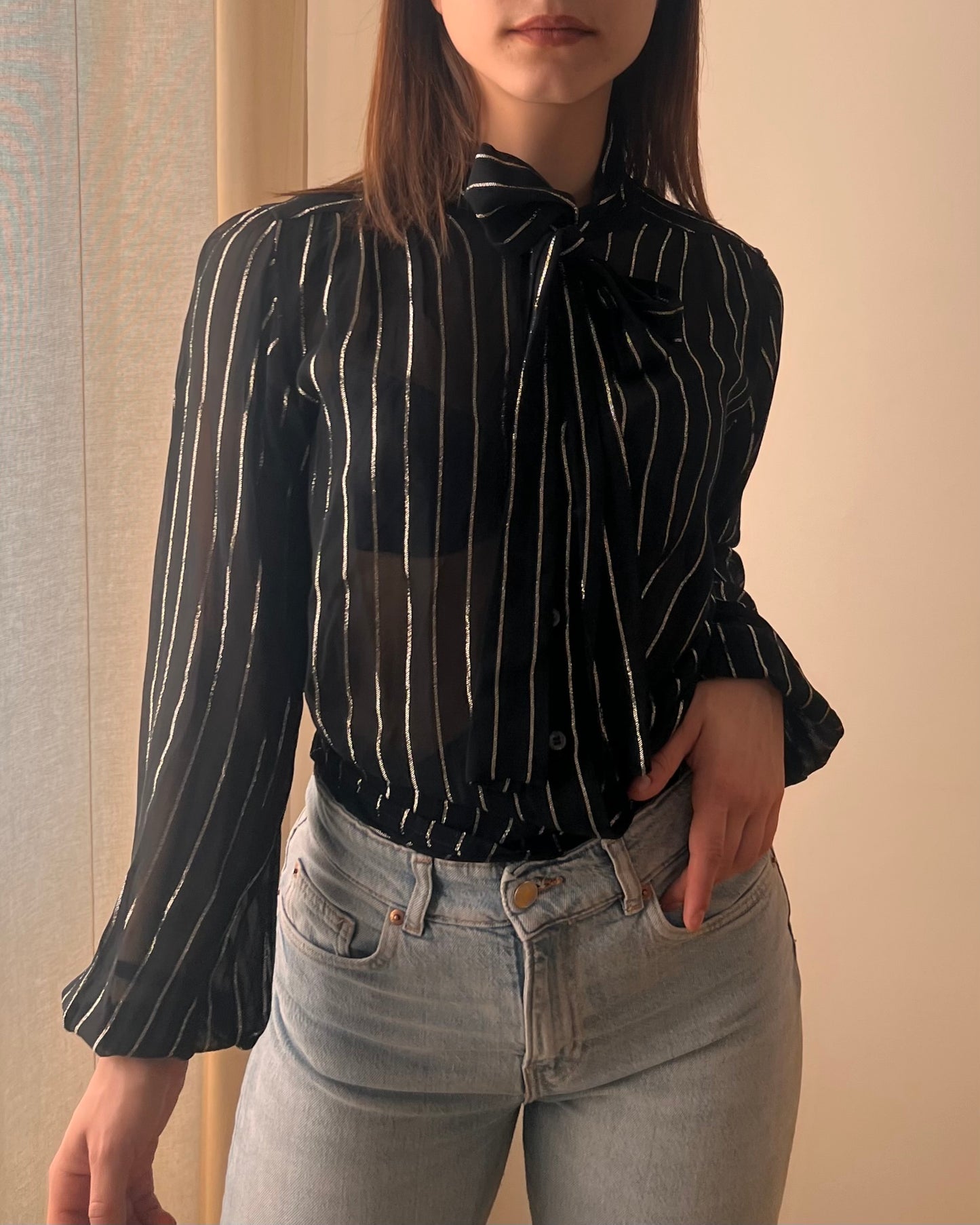 camicia Saint Laurent rive gauche