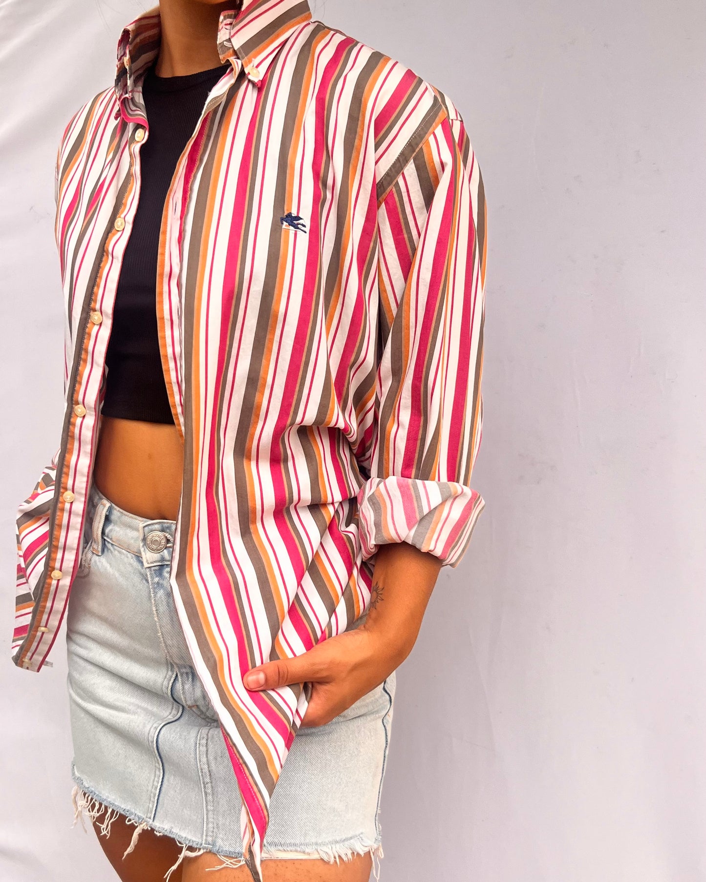 Maxi camicia etro