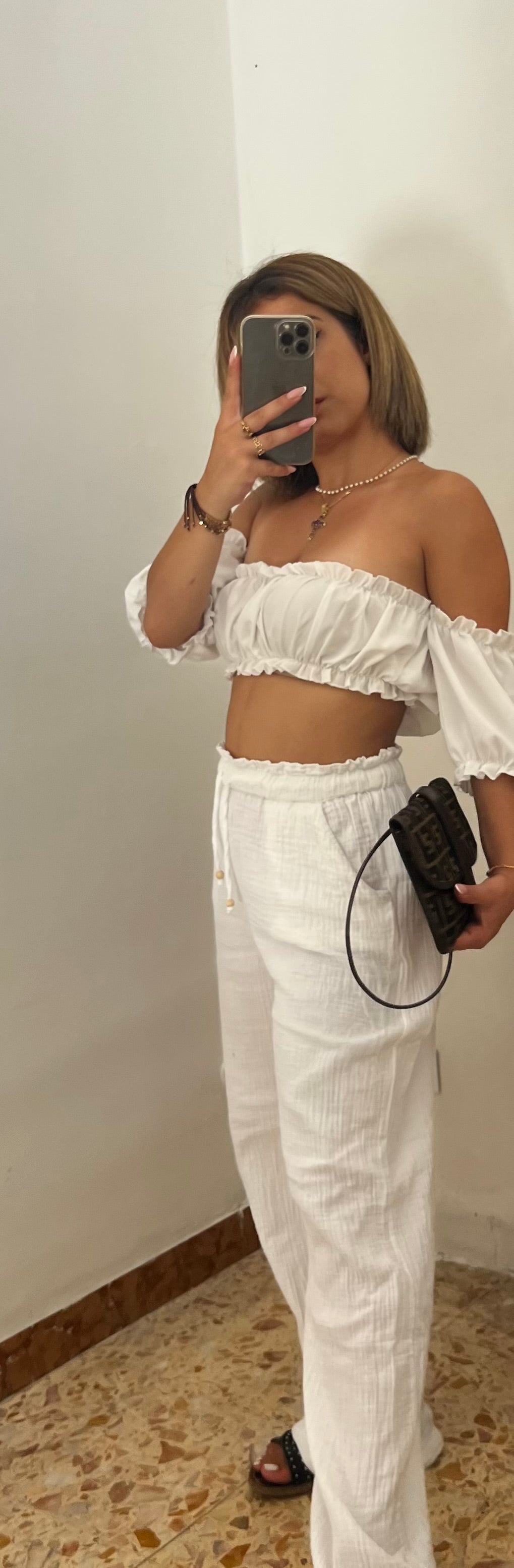 Borsa Fendi zucca