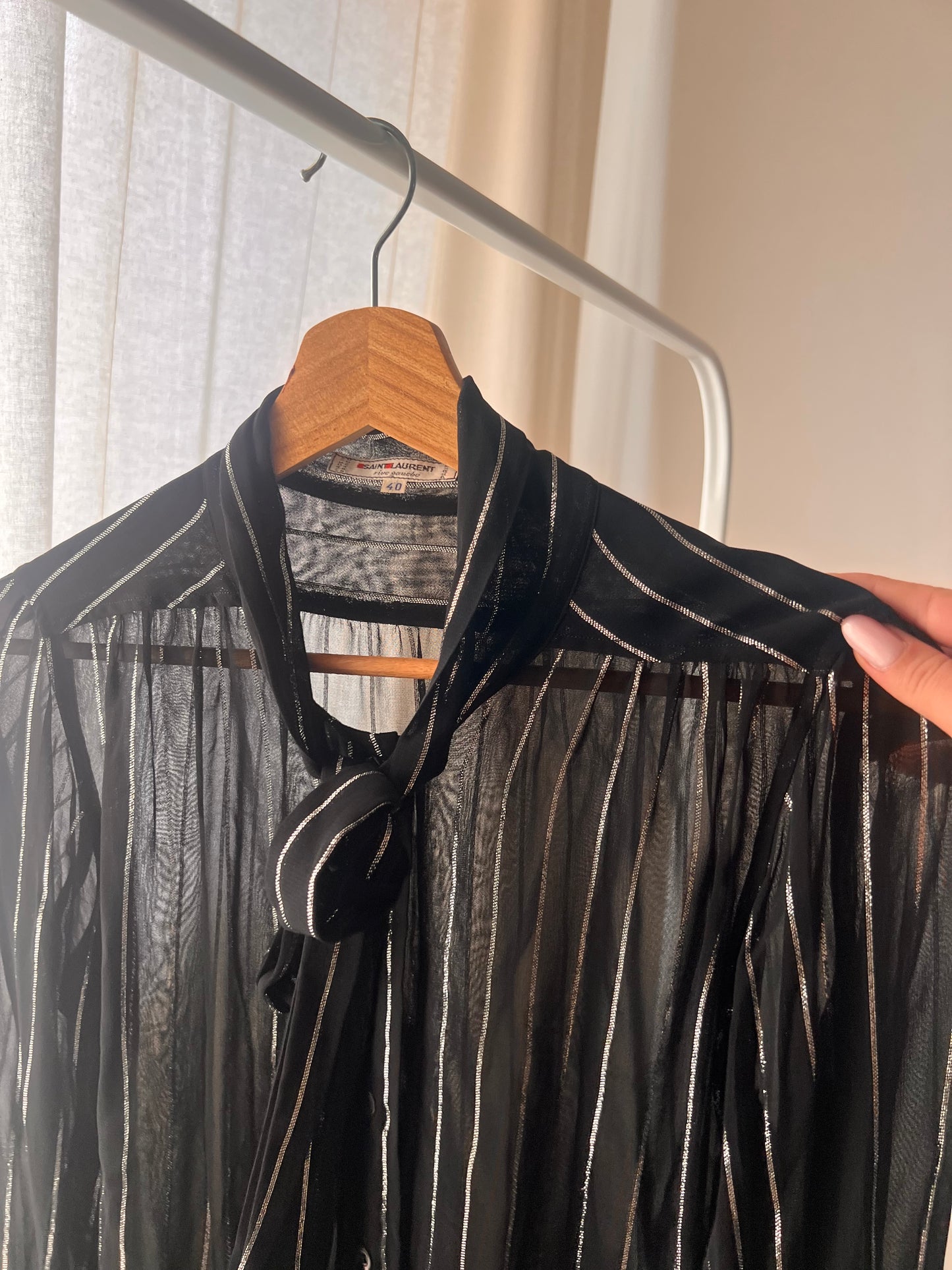 camicia Saint Laurent rive gauche