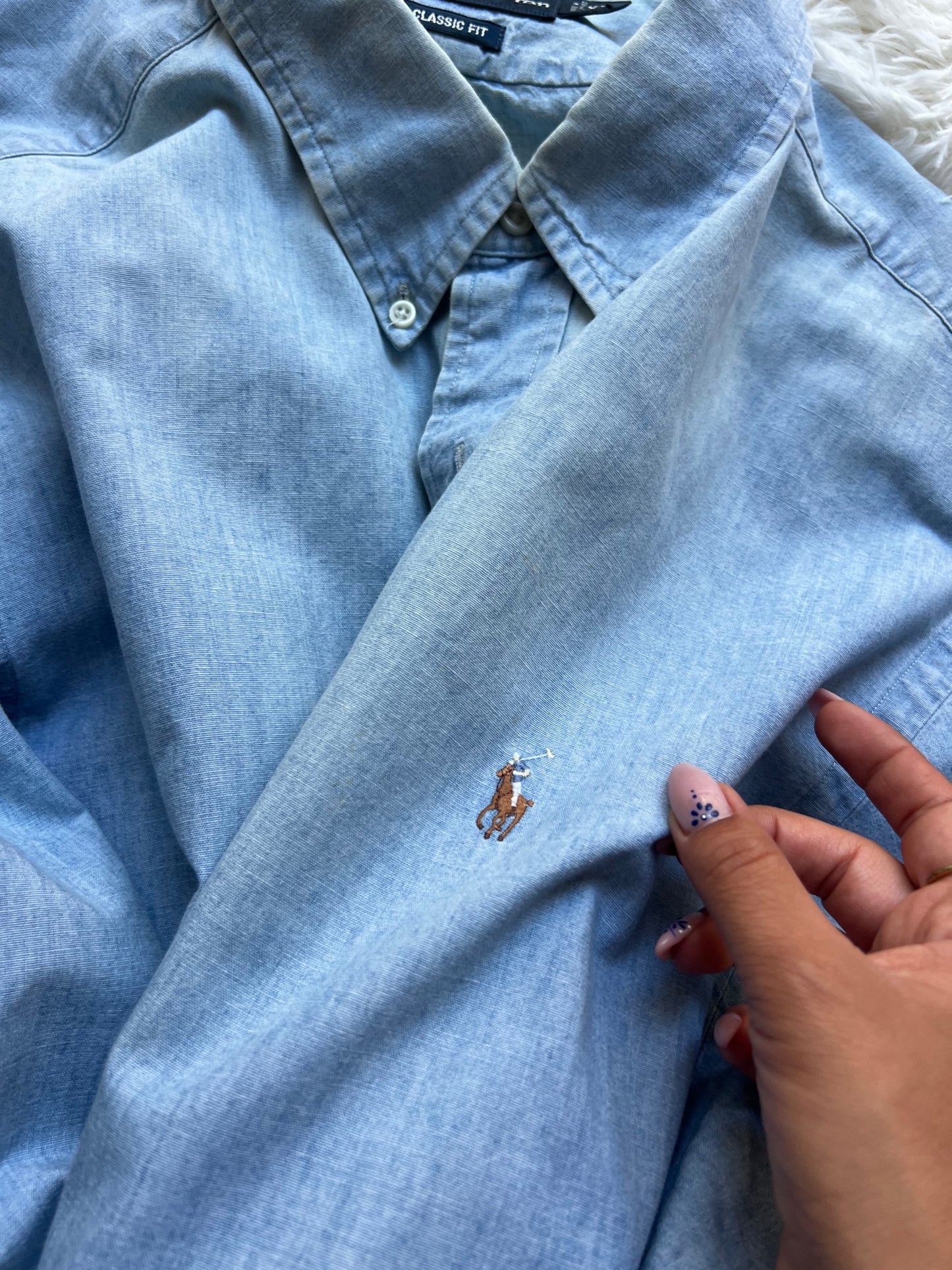 Camicia ralph lauren in jeans