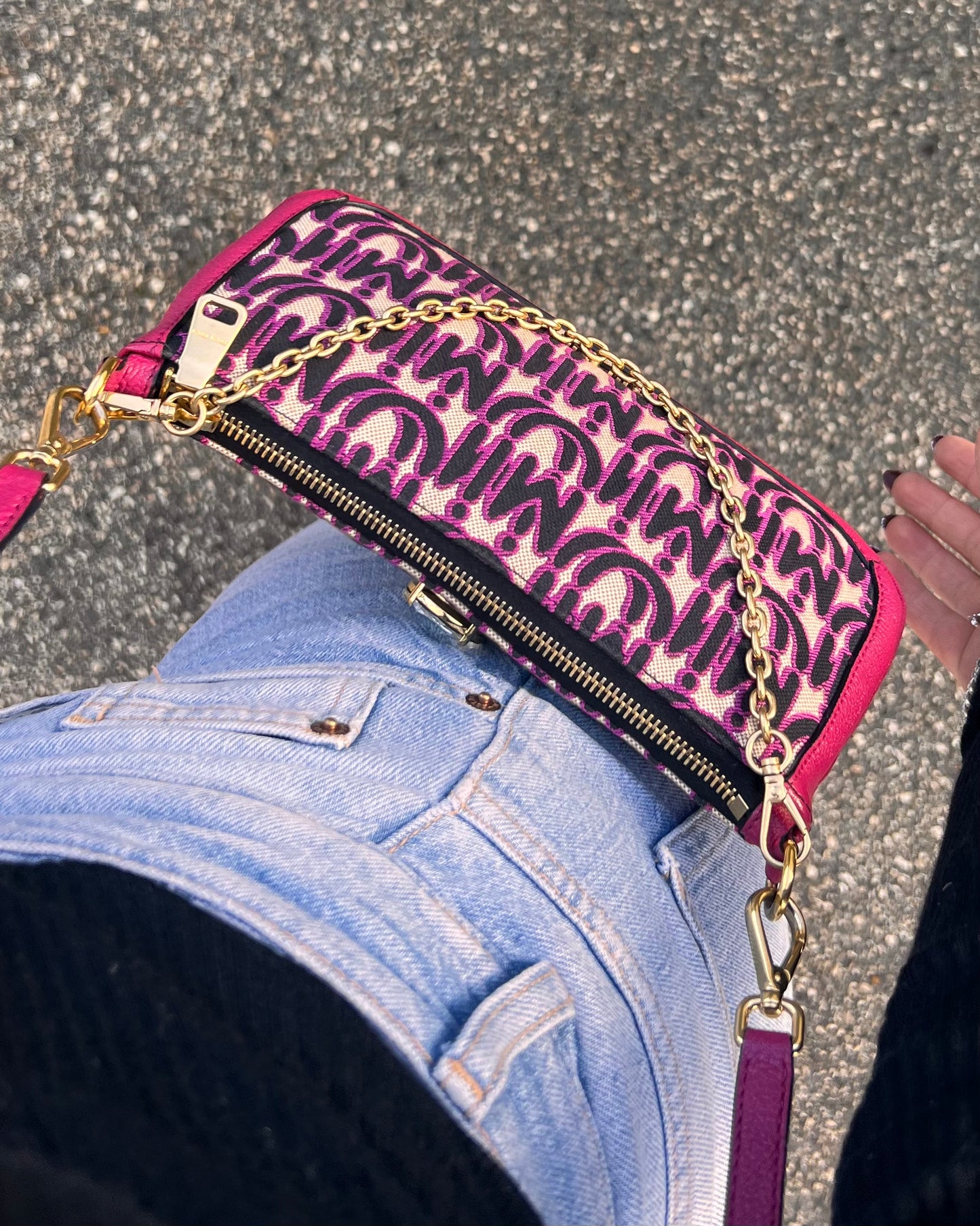 Borsa Miu Miu monogram