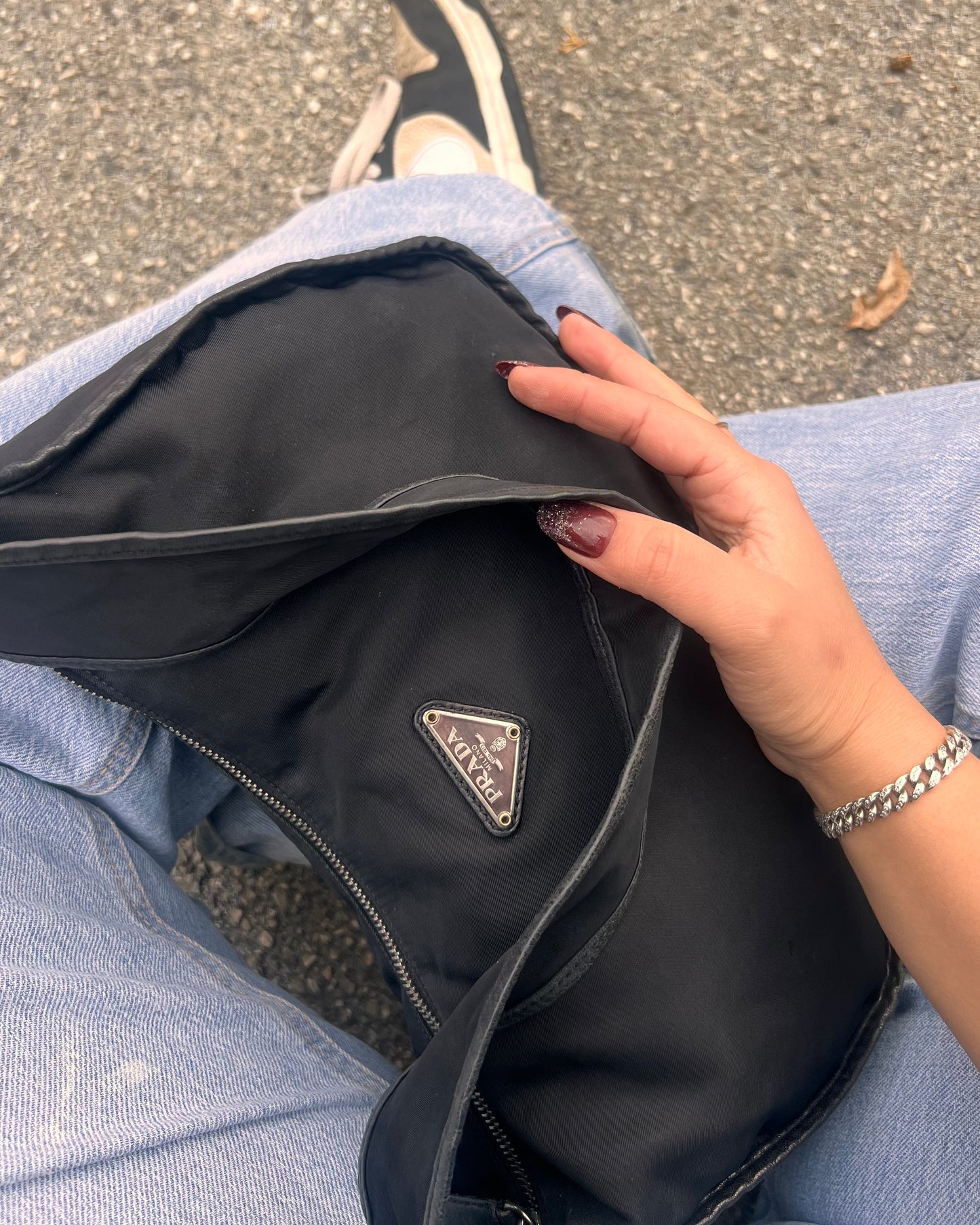 Borsa Prada a spalla