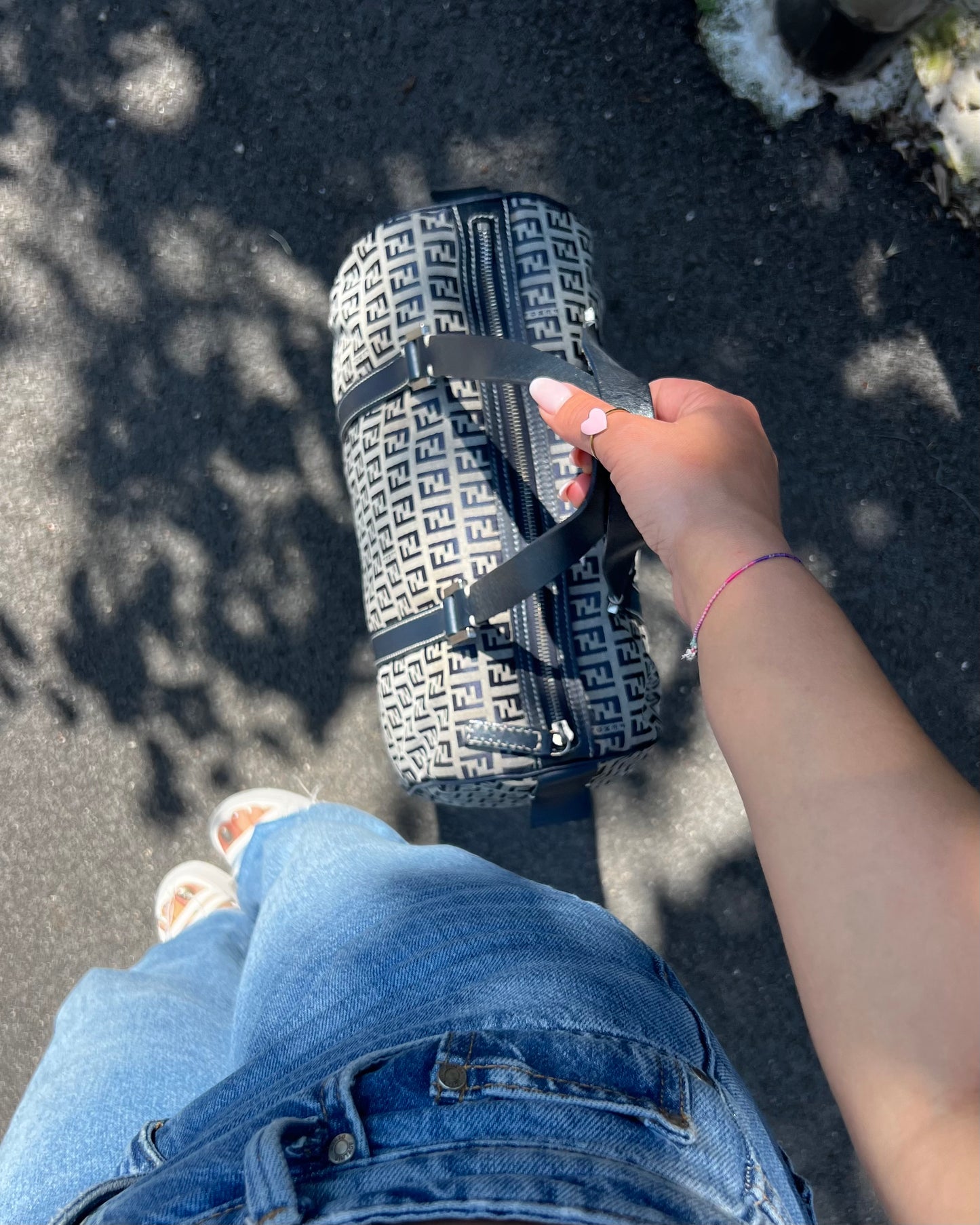 Bauletto Fendi zucchino