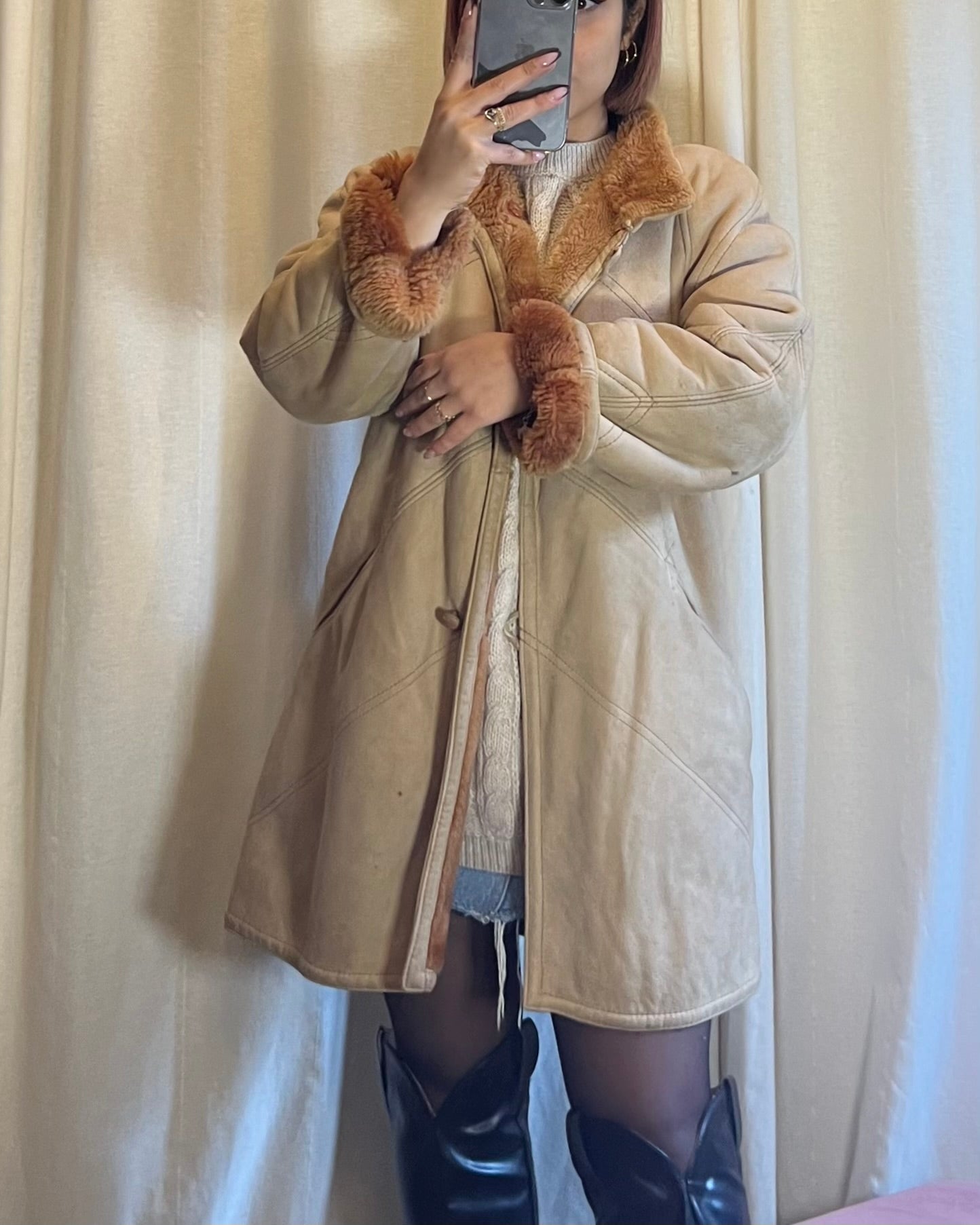 Shearling vintage