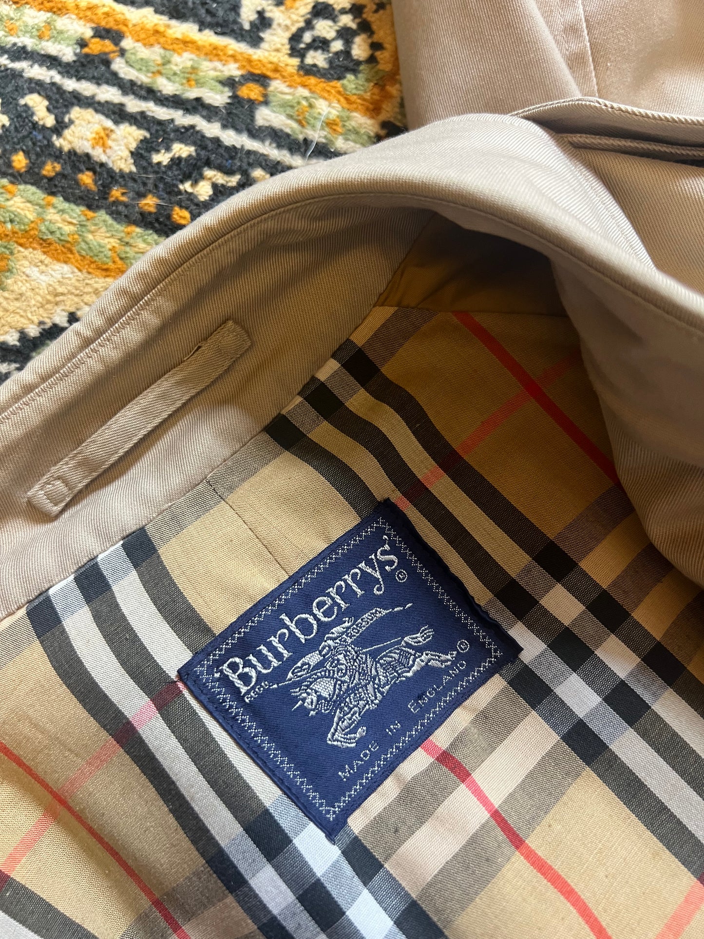 Trench Burberry doppio petto
