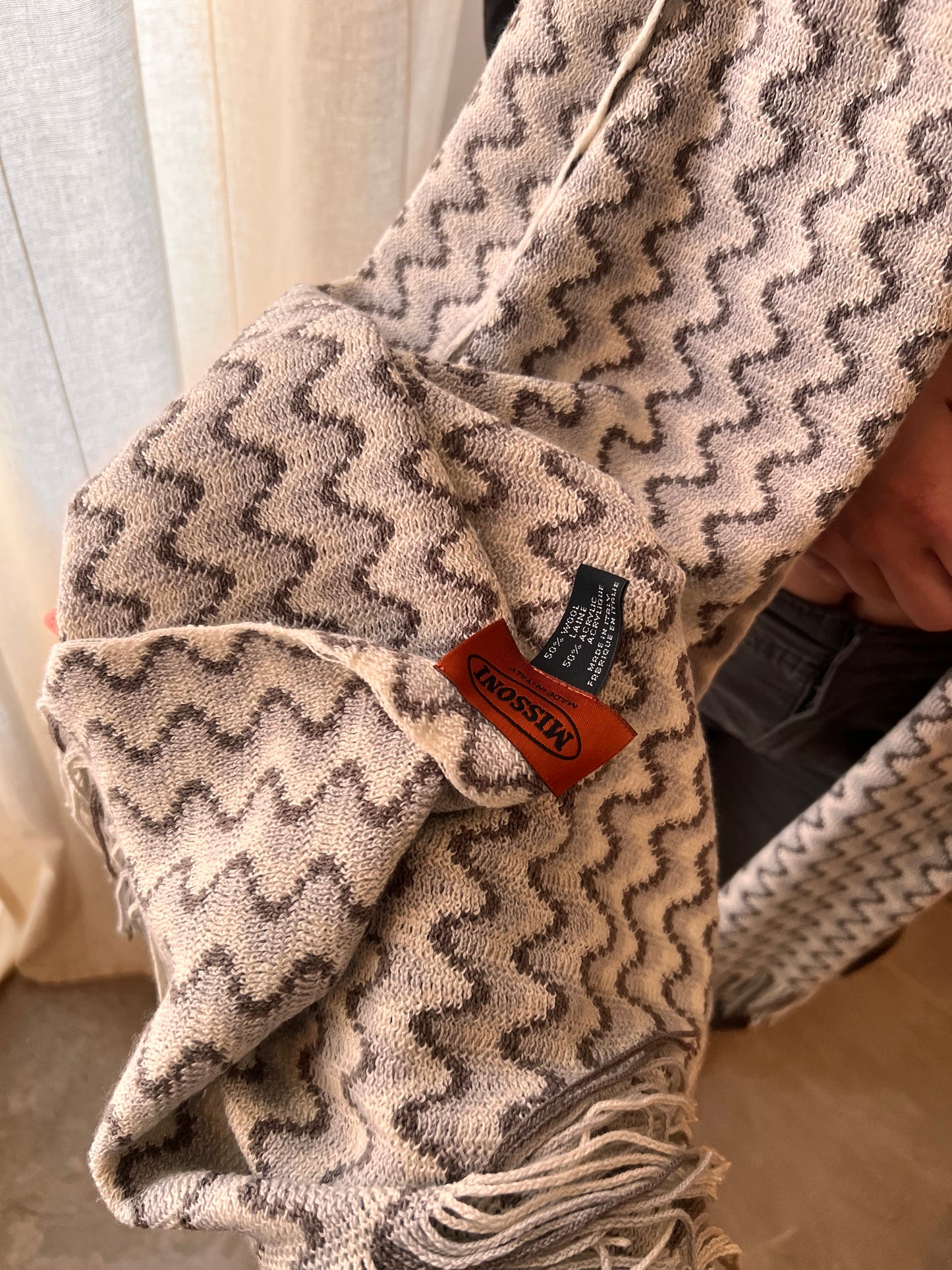 Maxi sciarpa Missoni vintage