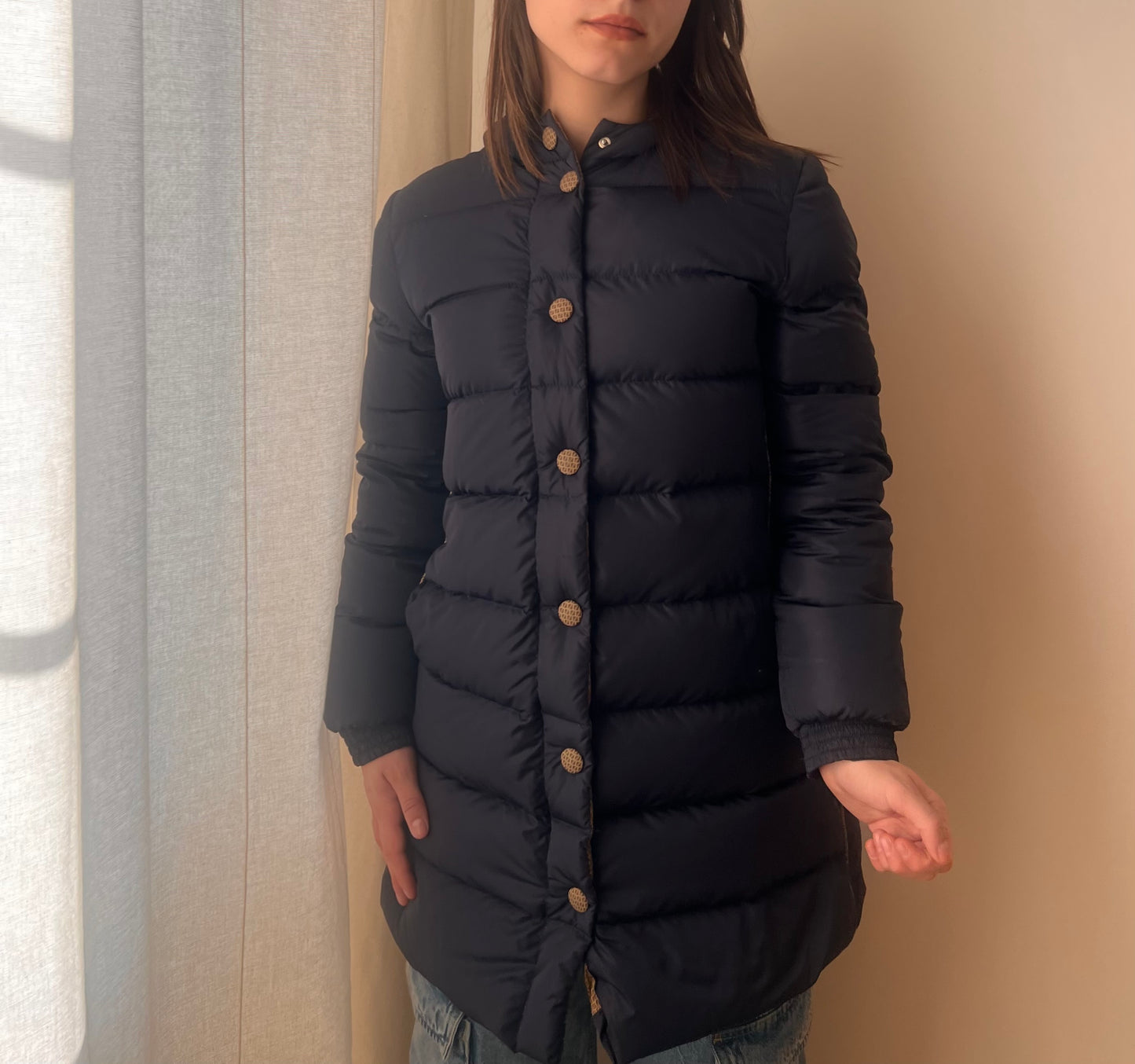 Piumino Fendi monogram